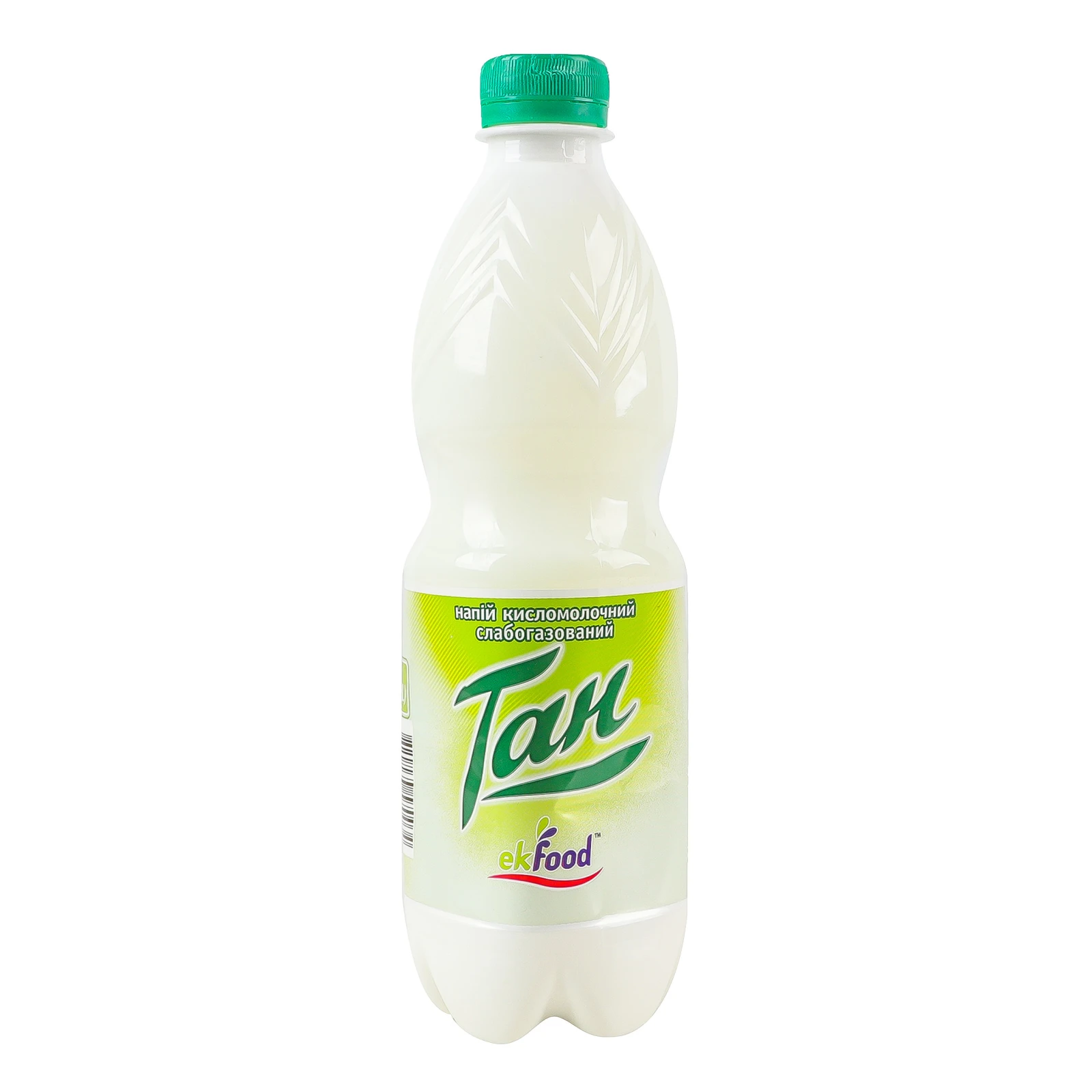 Напій кисломолочний Ekfood Тан слабогазований 1% 0.5л Фото навігації №:1