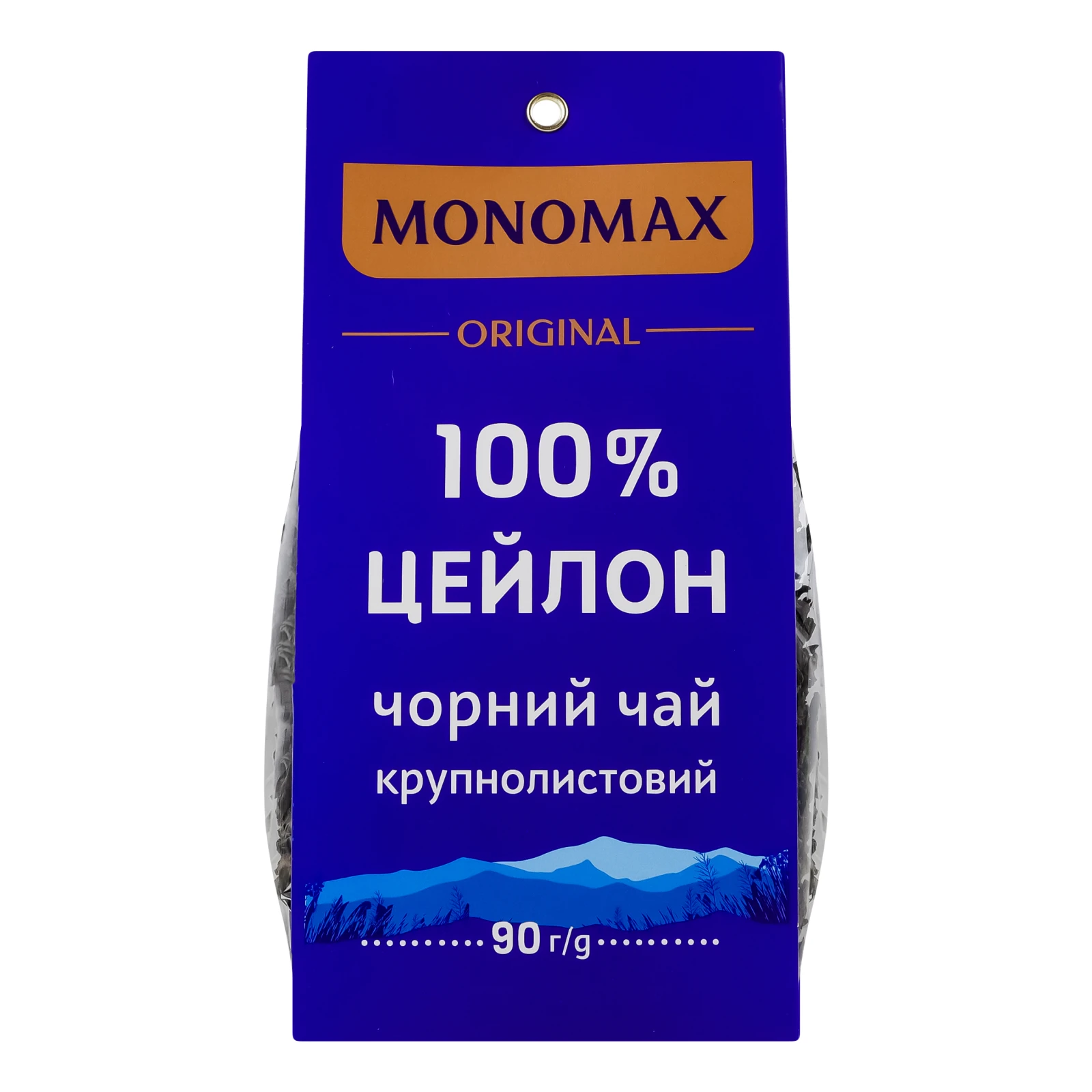 Чай Monomax Original 100% Цейлон чорний байховий крупнолистовий 90г Фото №:1