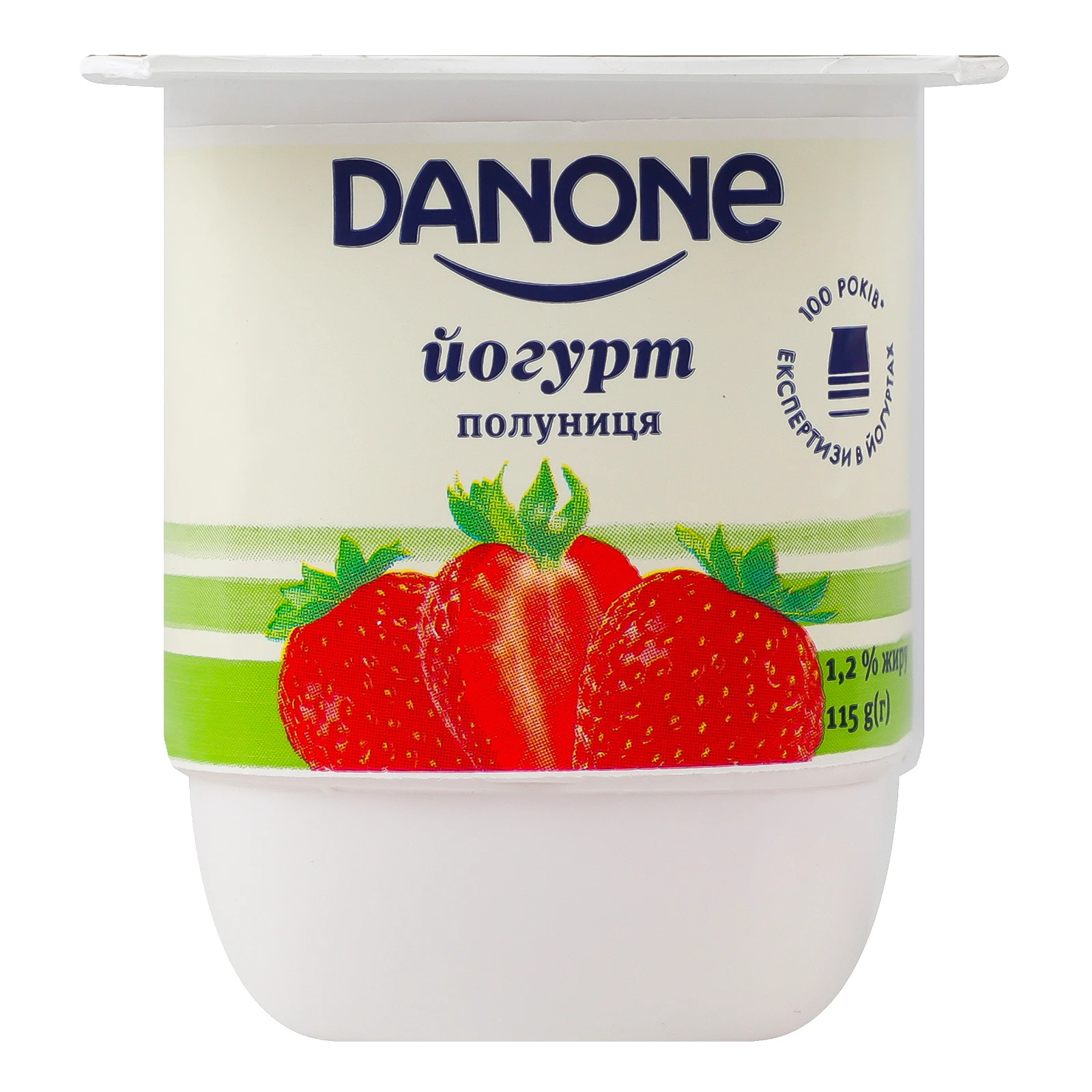 Йогурт Danone Полуниця 1.2% 115г Фото №:1
