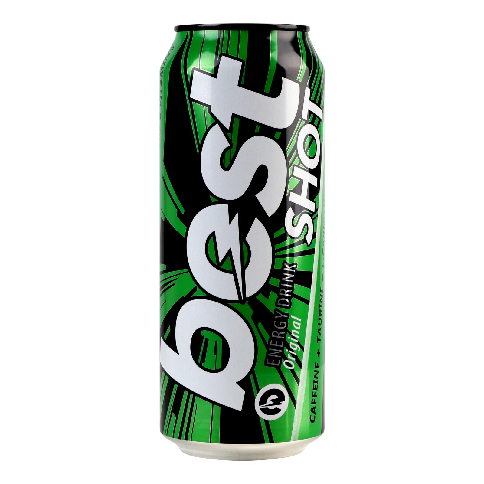 Напій енергетичний Best Shot безалкогольний пастеризований сильногазований 0.5л Фото №:1