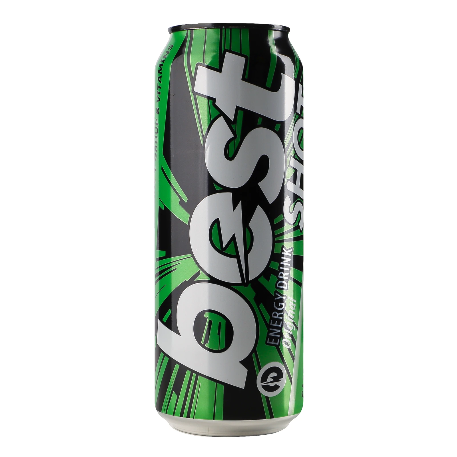 Напій енергетичний Best Shot безалкогольний пастеризований сильногазований 0.5л Фото №:1