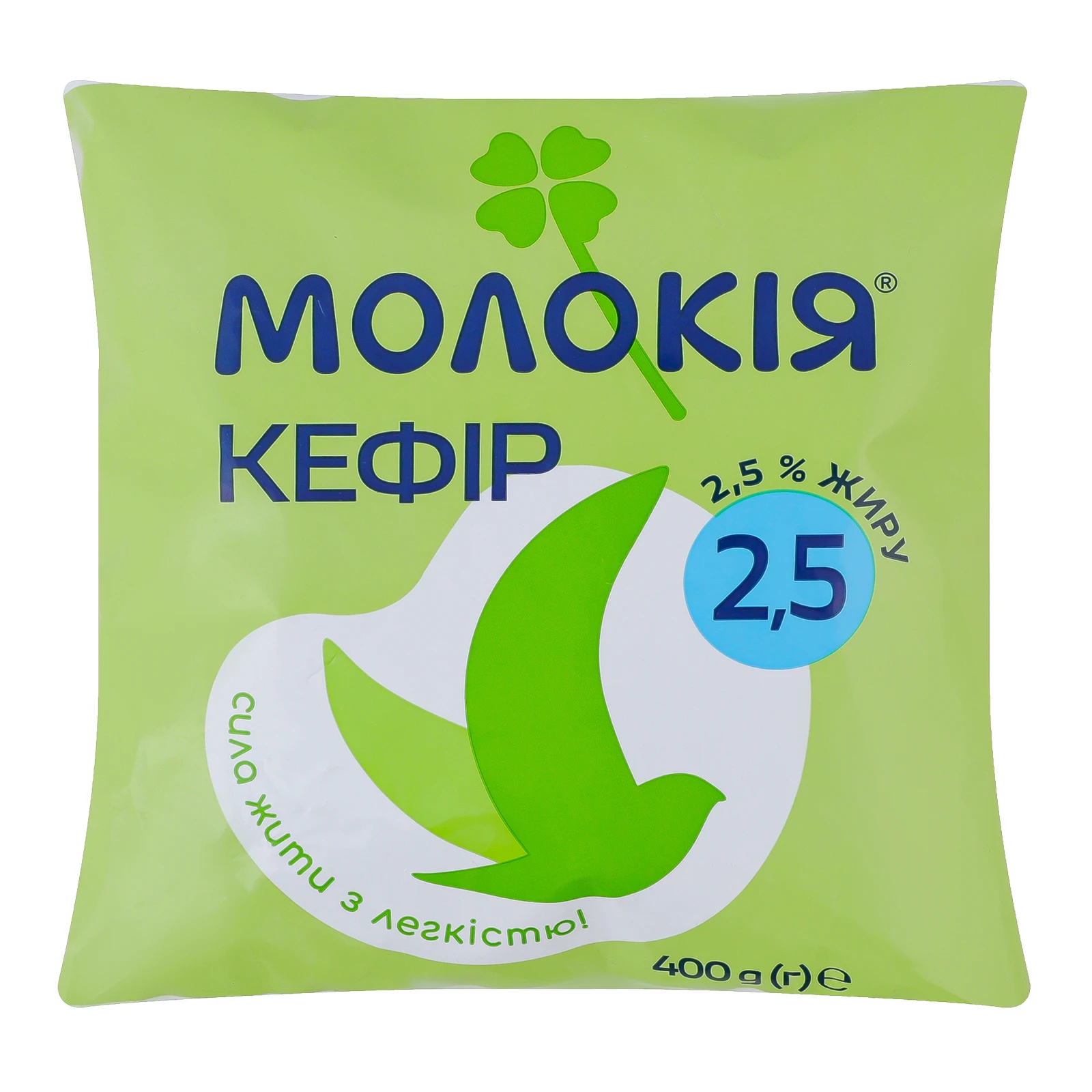 Кефір Молокія 2.5% 400г Фото №:1
