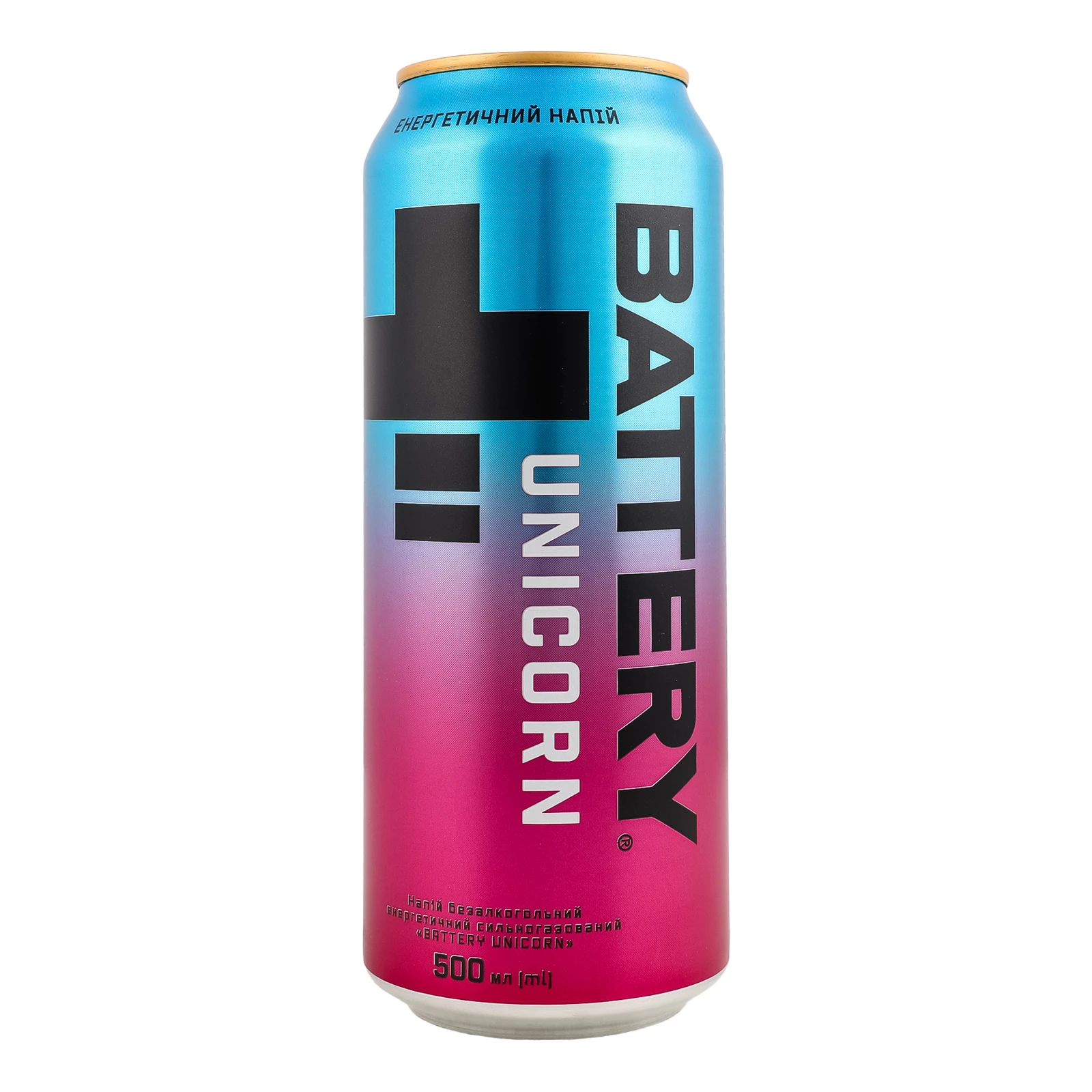 Напій енергетичний Battery Unicorn безалкогольний сильногазований 0.5л