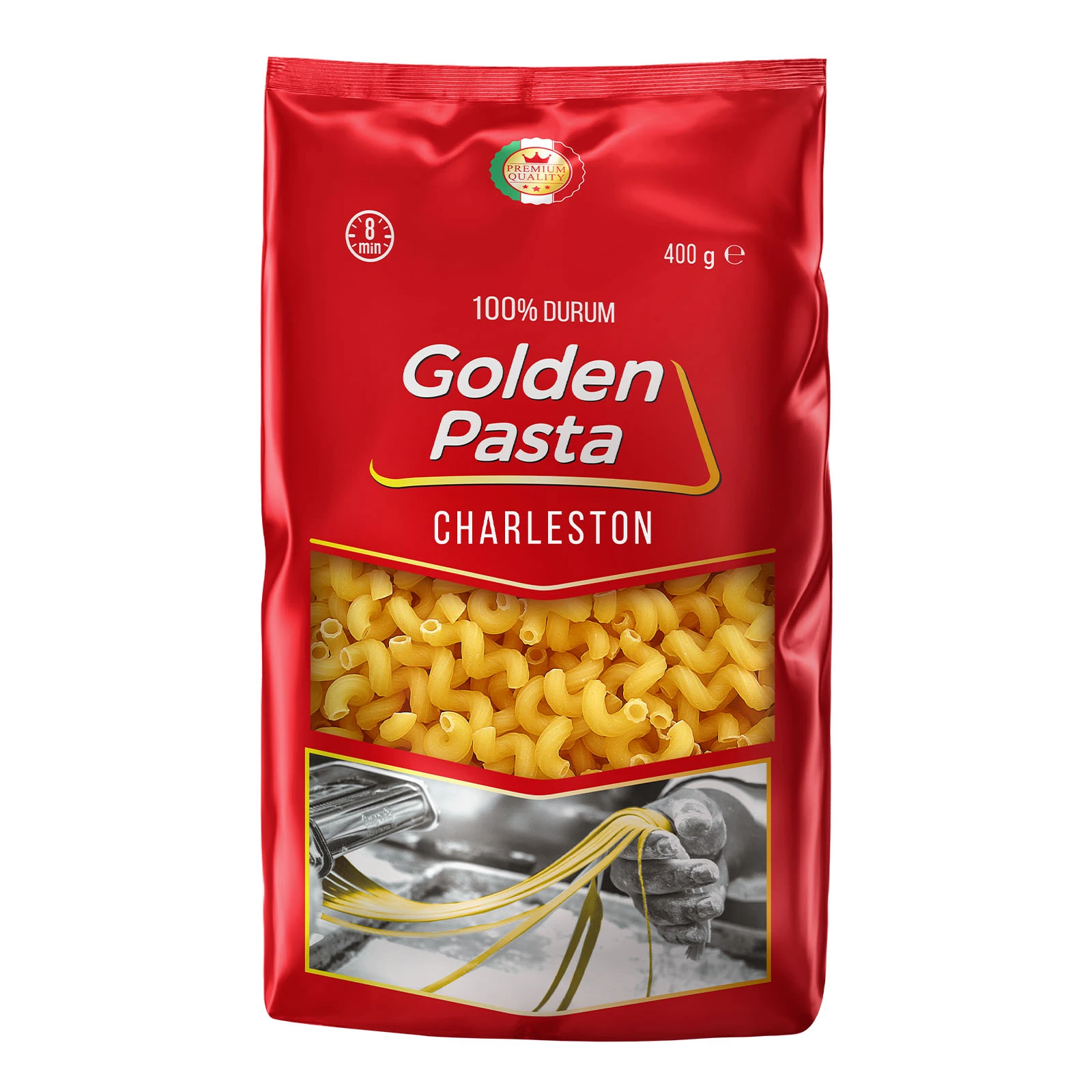 Макарони Golden Pasta 400г charleston спіральки Фото №:1