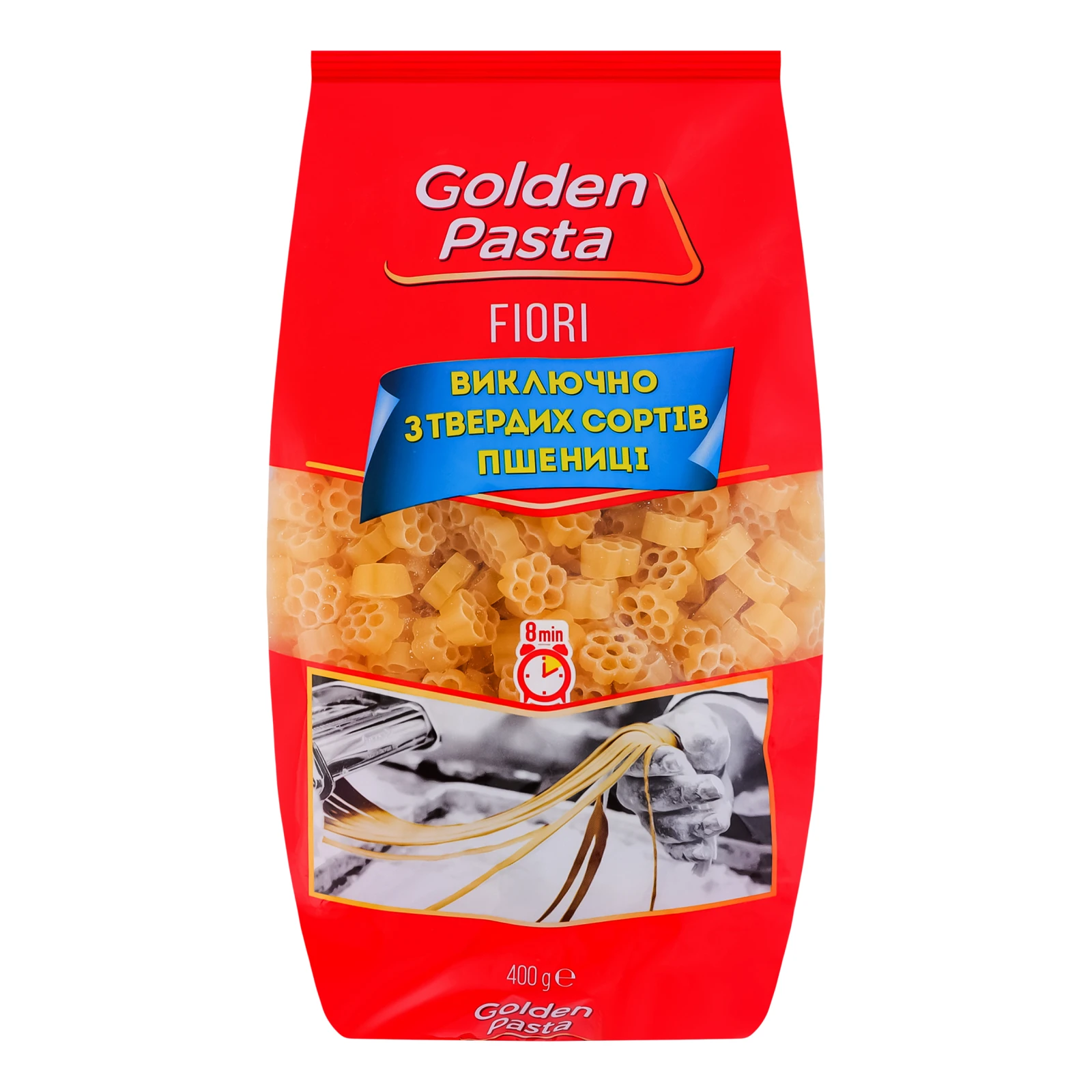 Макаронні вироби Golden Pasta Fiori квіточки 400г Фото №:1