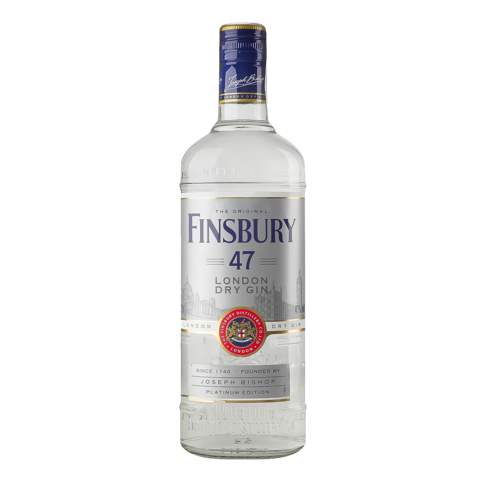 Джин Finsbury London Dry Platinum 47% 0.7л