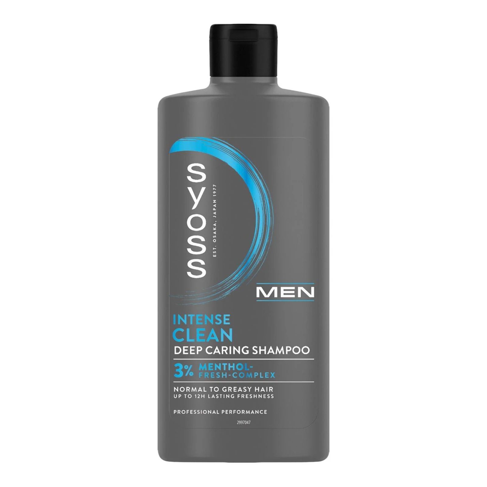 Шампунь Syoss Men Сlean&Cool для нормального та жирного волоcся 440мл