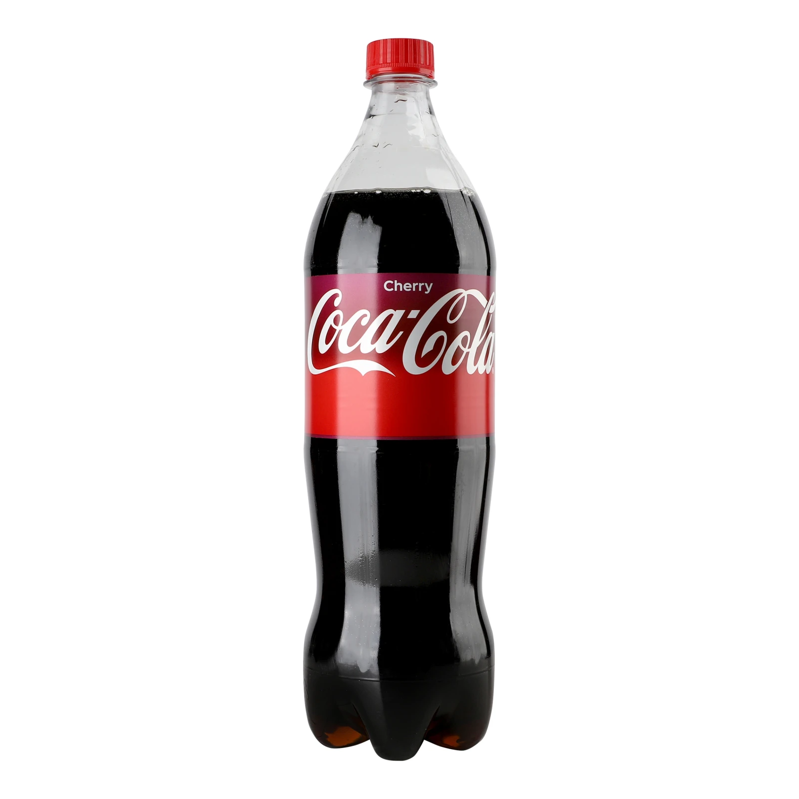 Напій безалкогольний Coca-Cola Cherry сильногазований на ароматизаторах 1.25л Фото №:1