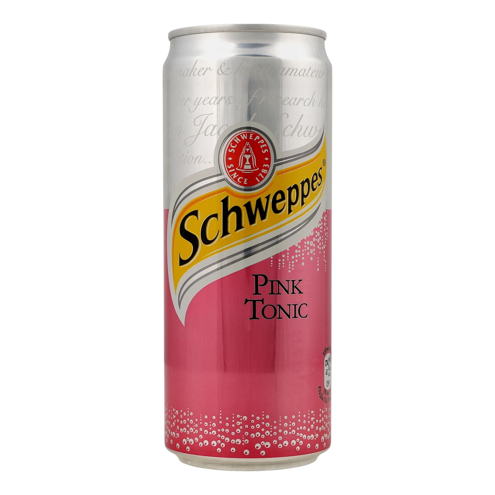 Напій безалкогольний Schweppes Pink Tonic сильногазований 330мл Фото №:1