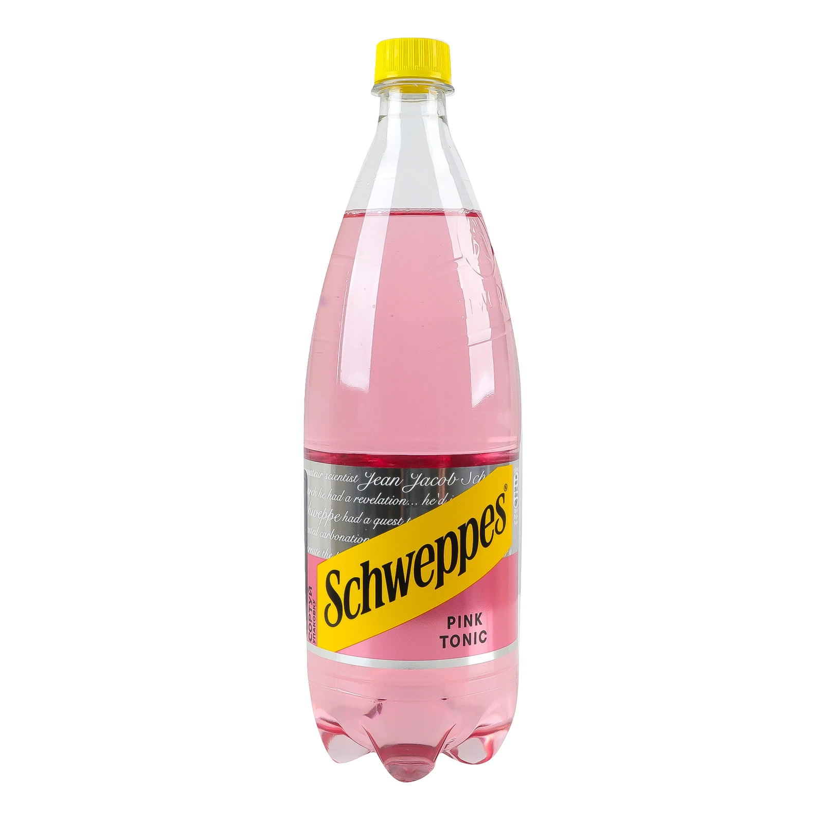 Напій Schweppes з фруктовим смаком сильногазований Pink Tonic 1л Фото №:1