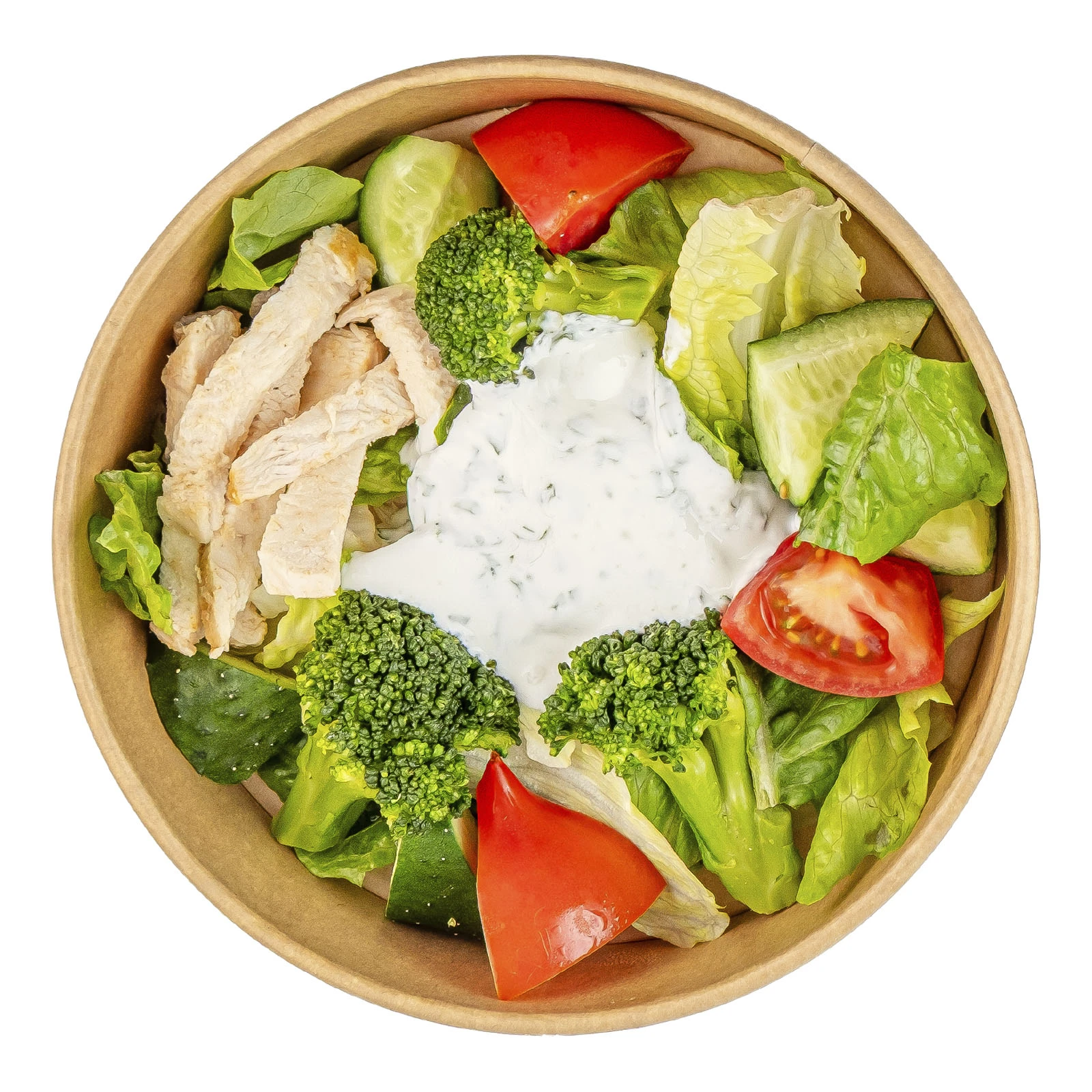 Салат з курячою грудкою та броколі 230г Фото №:2