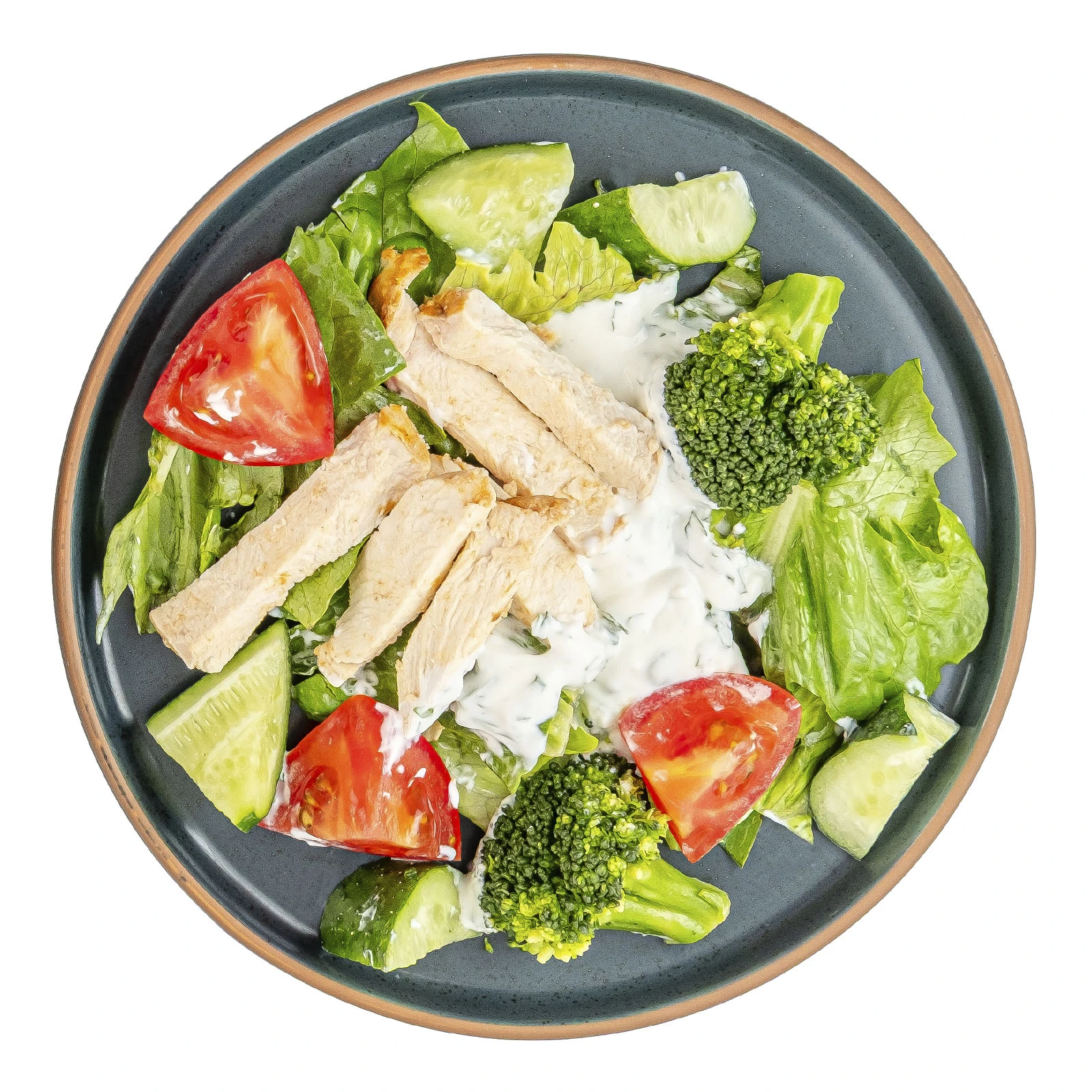 Салат з курячою грудкою та броколі 230г Фото №:1