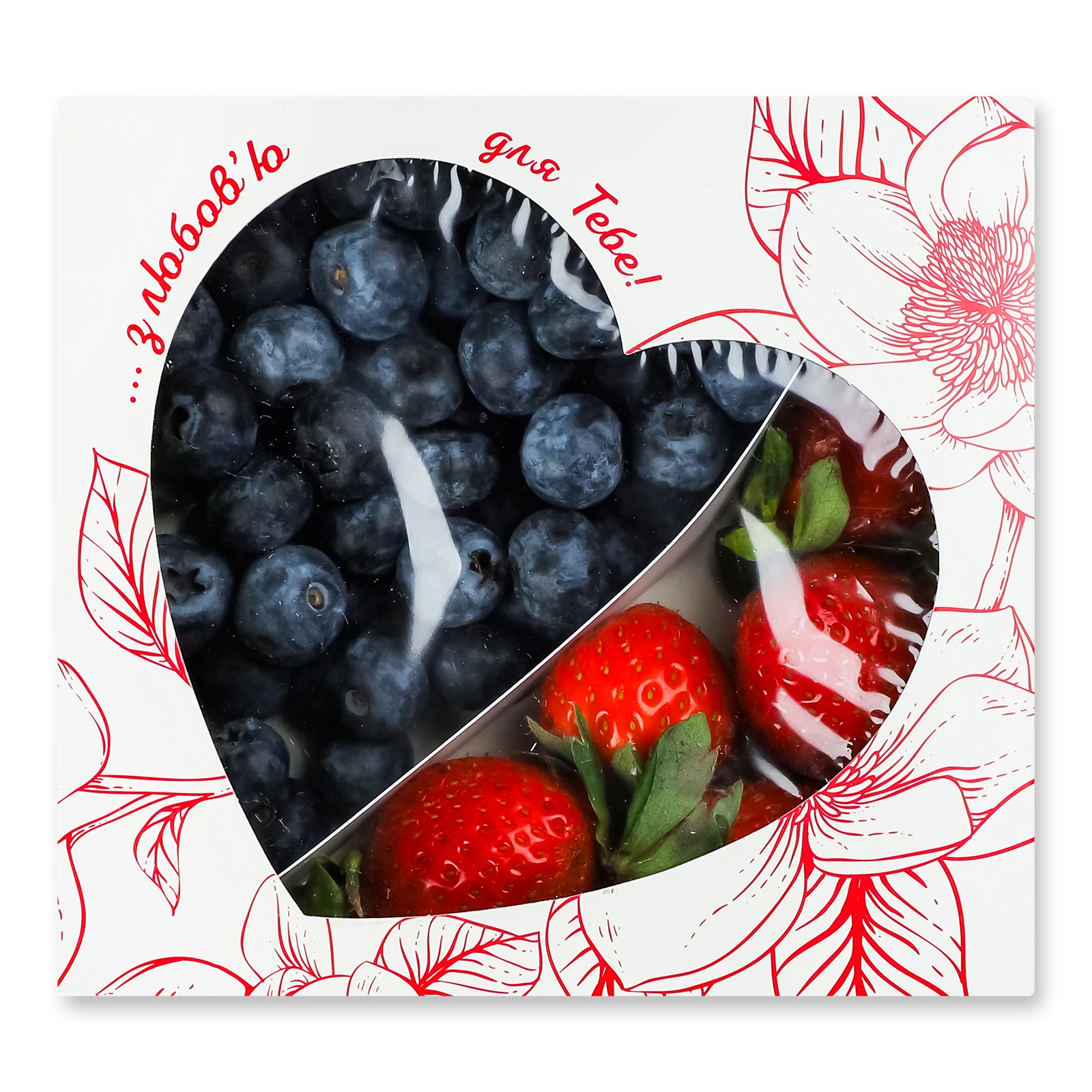 Мікс Flora ягідний Серце 270г Фото №:1