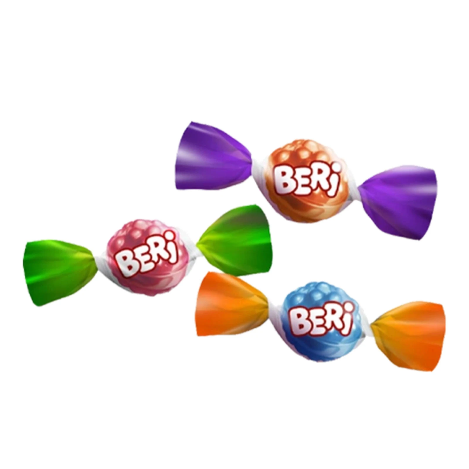 Карамель льодяникова Roshen з начинкою Beri Фото №:1