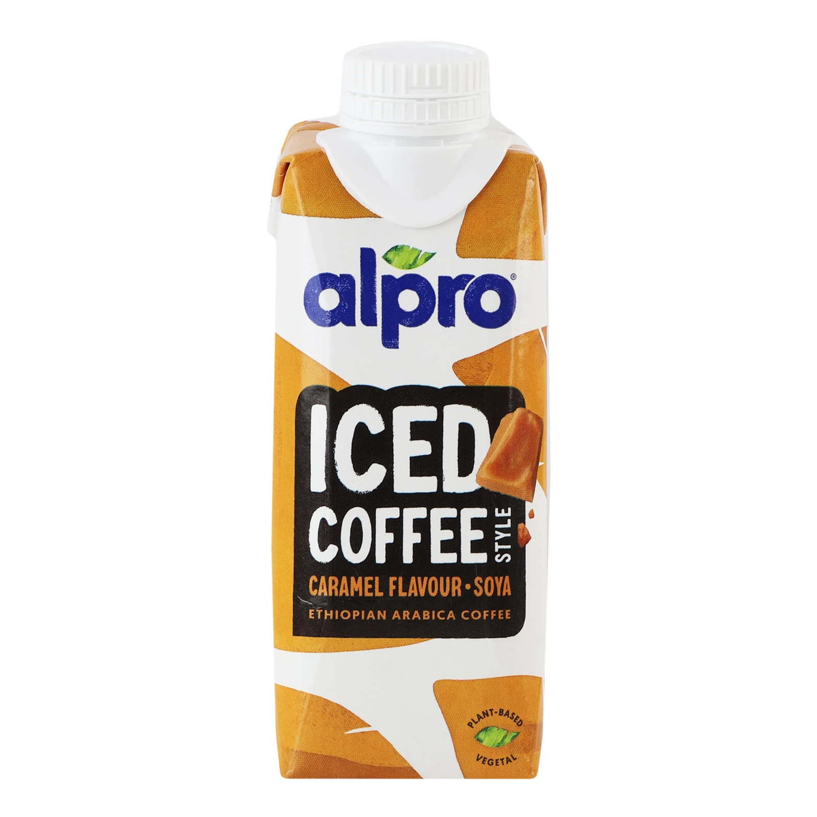 Напій Alpro Iced coffee Caramel flavour на соєвій основі 250мл Фото навігації №:1
