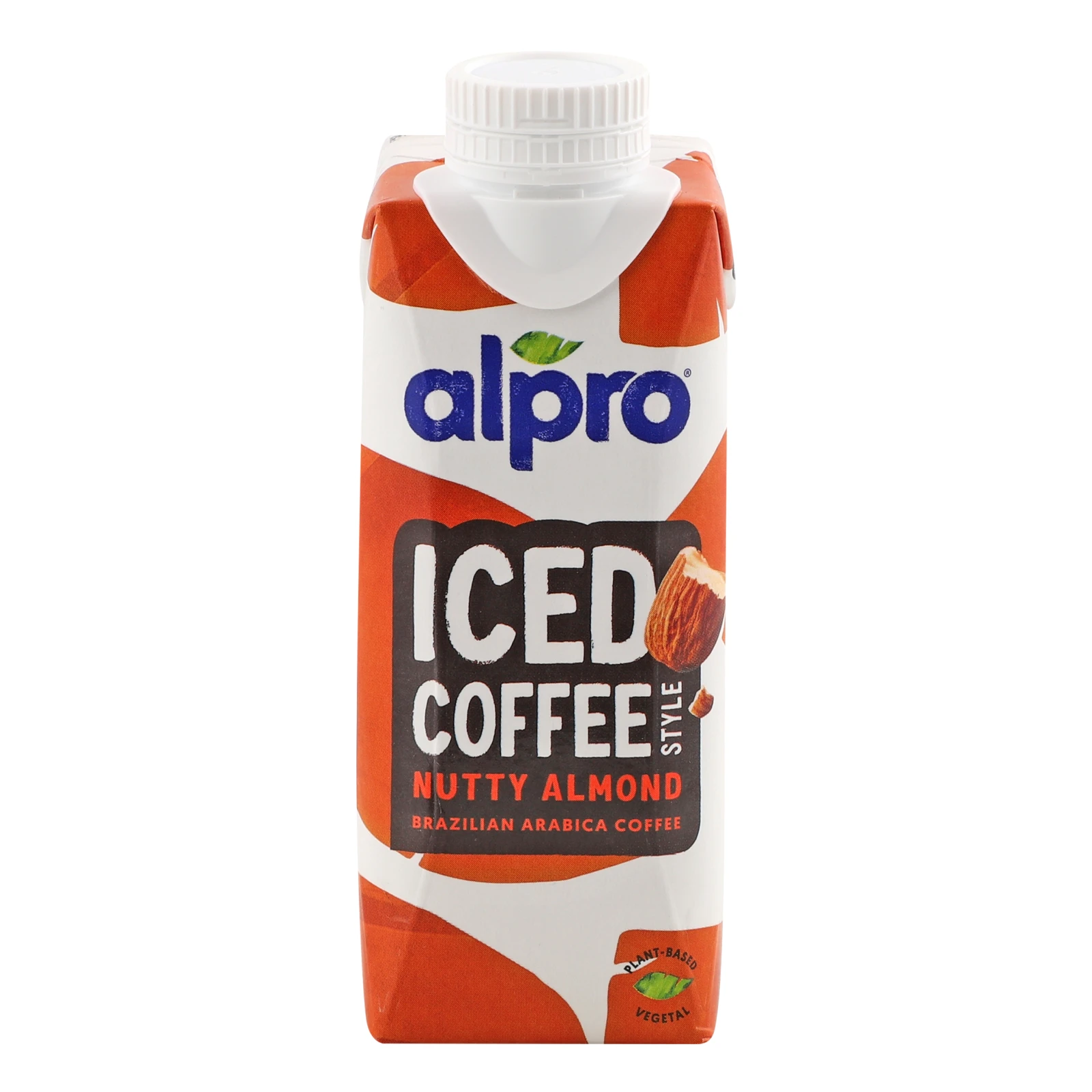 Напій з кави Alpro Iced coffee зі смаком мигдалю 250мл Фото №:1