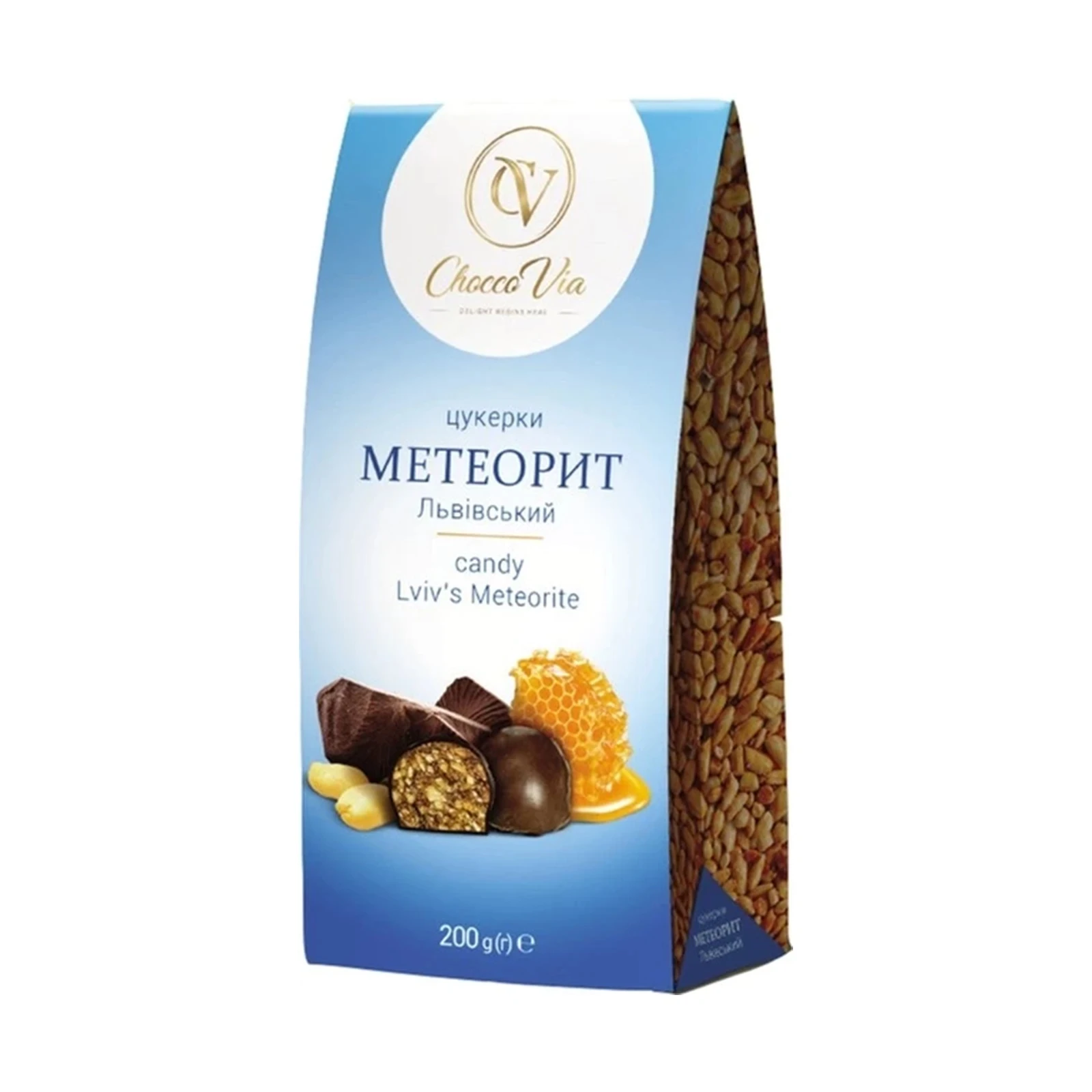 Цукерки Chocco Via 200г Метеорит львівський Фото №:1