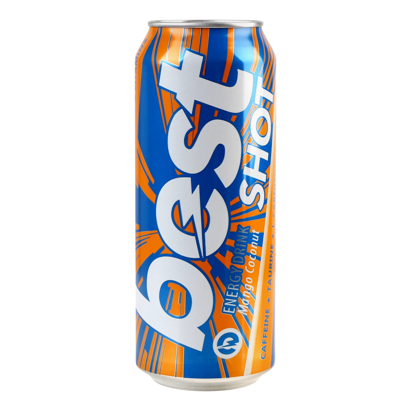 Напій енергетичний Best Shot безалкогольний пастеризований сильногазований Mango Coconut 0.5л Фото №:1