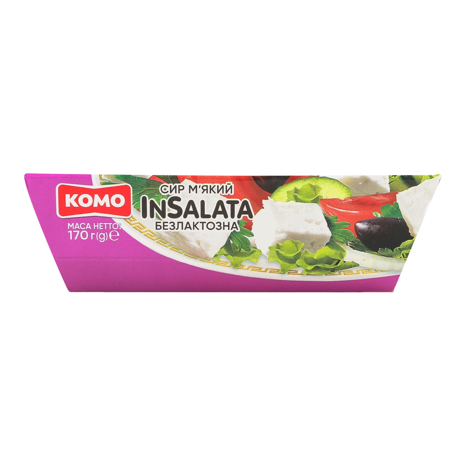 Сир Комо InSalata безлактозна м'який 50% 170г Фото навігації №:1