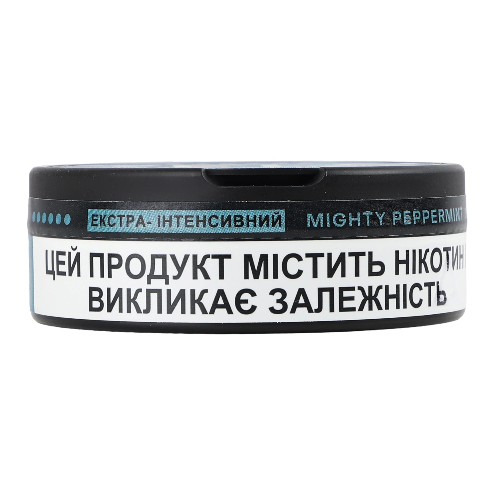 Подушечки нікотиновмісні Velo паучі безтютюнові Екстра-інтенсивний Mighty peppermint 20х0.7г Фото №:1