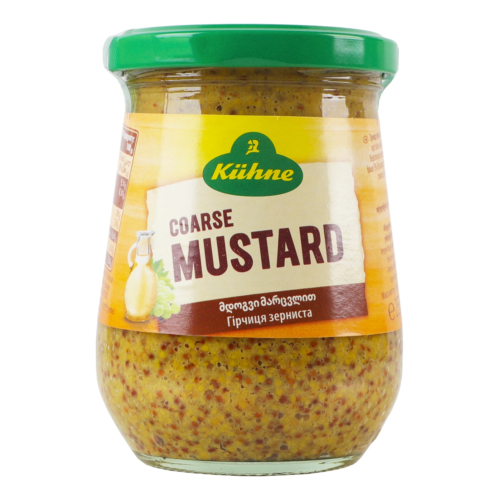 Гірчиця Kuhne зерниста 255г Фото №:1