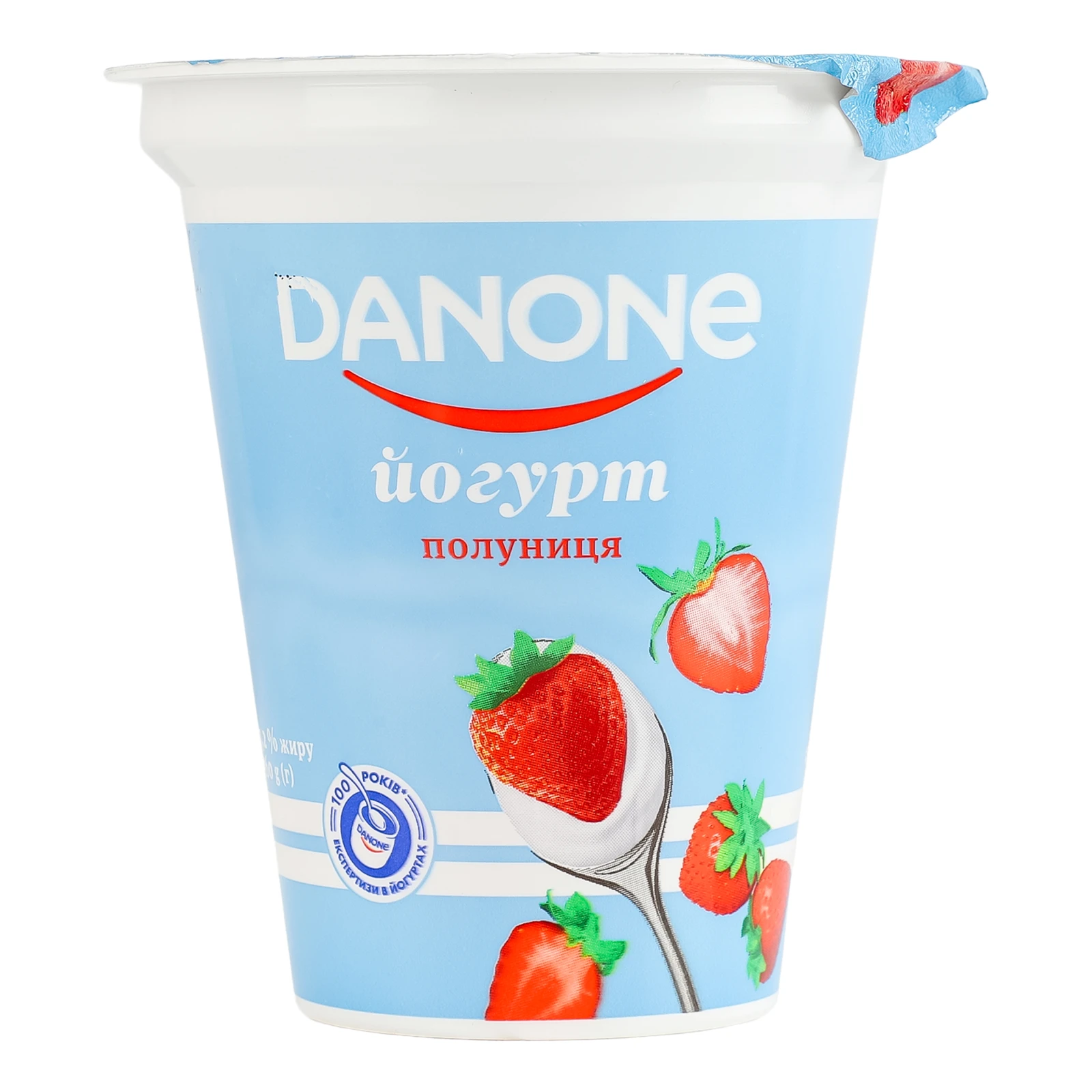 Йогурт Danone Полуниця 3.2% 260г Фото №:1