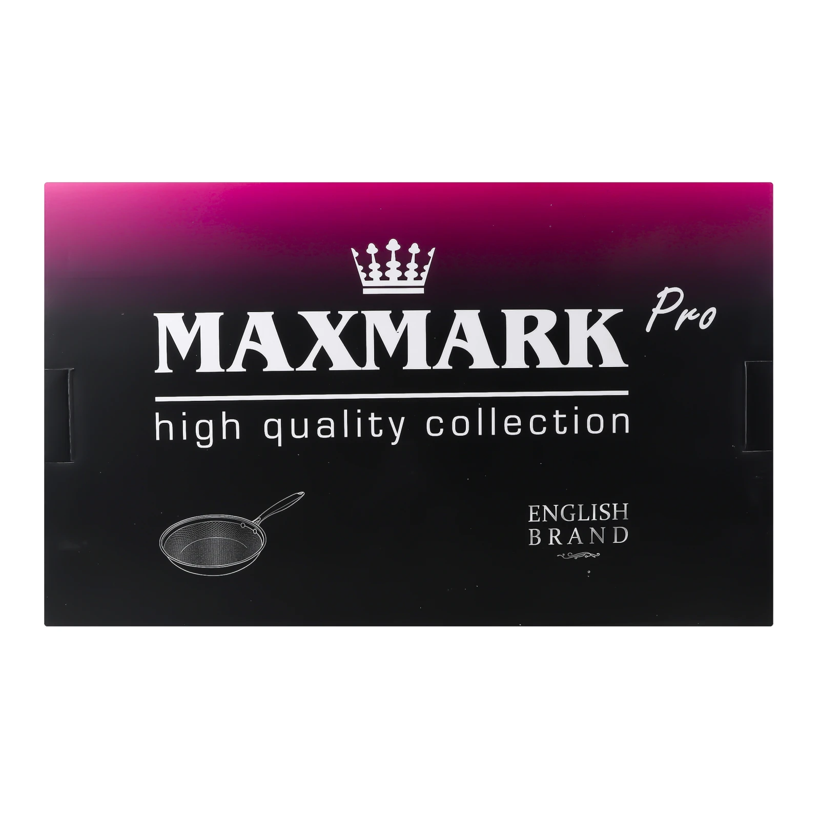 Сковорода Maxmark №MK-HC6728 з нержавіючої сталі з антипригарним покриттям Triply 28*5.5см 1шт Фото №:1