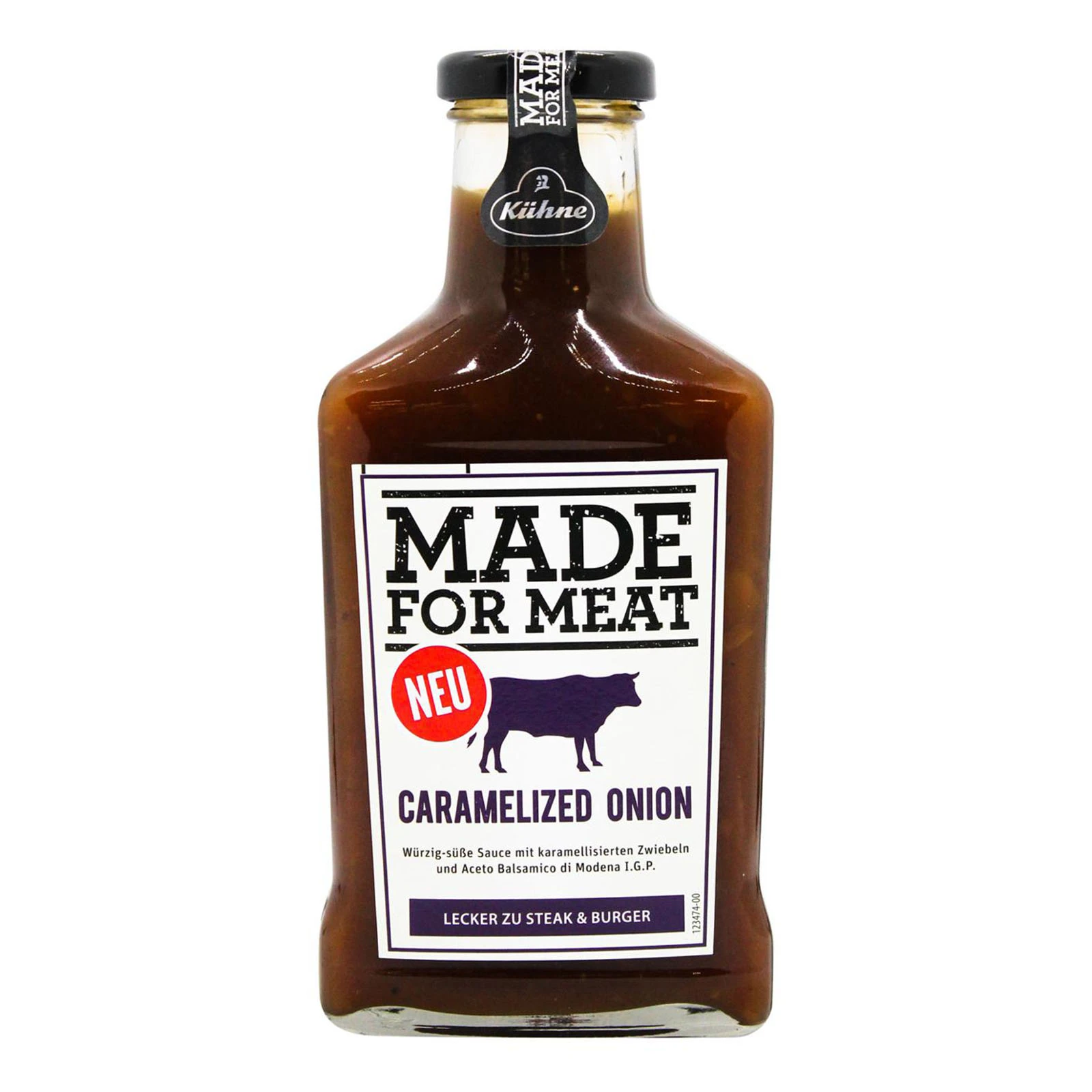 &Соус Kuhne 375г made for meat карамелізована цибуля ск/б