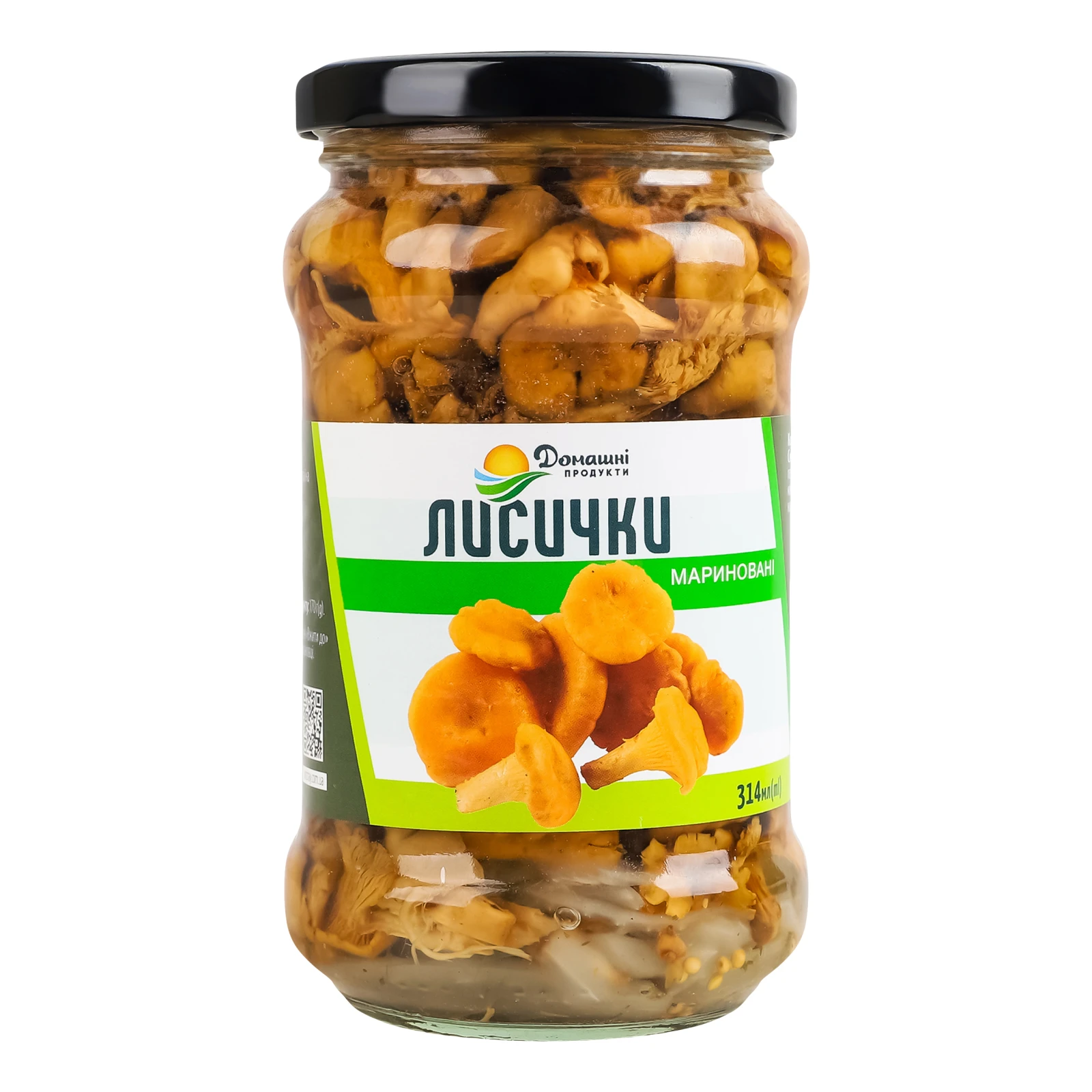 Лисички Домашні продукти мариновані 280г Фото навігації №:1