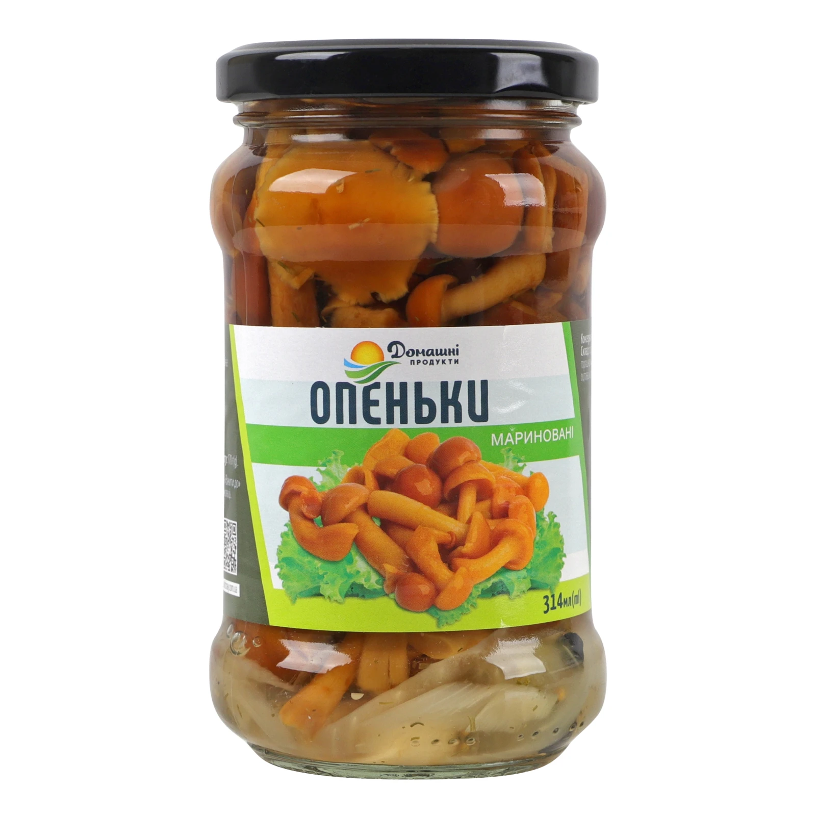 Опеньки Домашні продукти мариновані 280г Фото навігації №:1