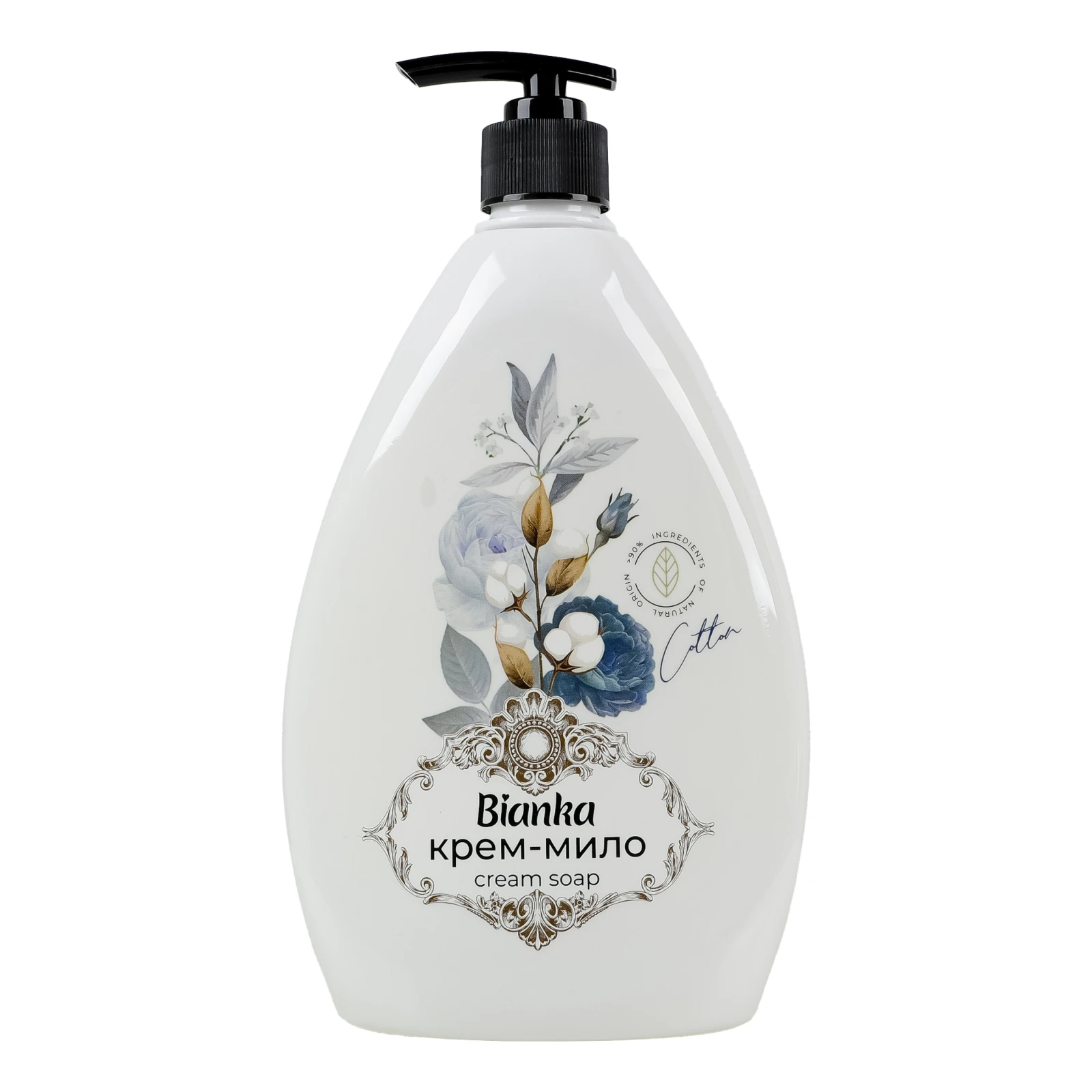 Крем-мило Bianka рідке Cotton 900г Фото №:1