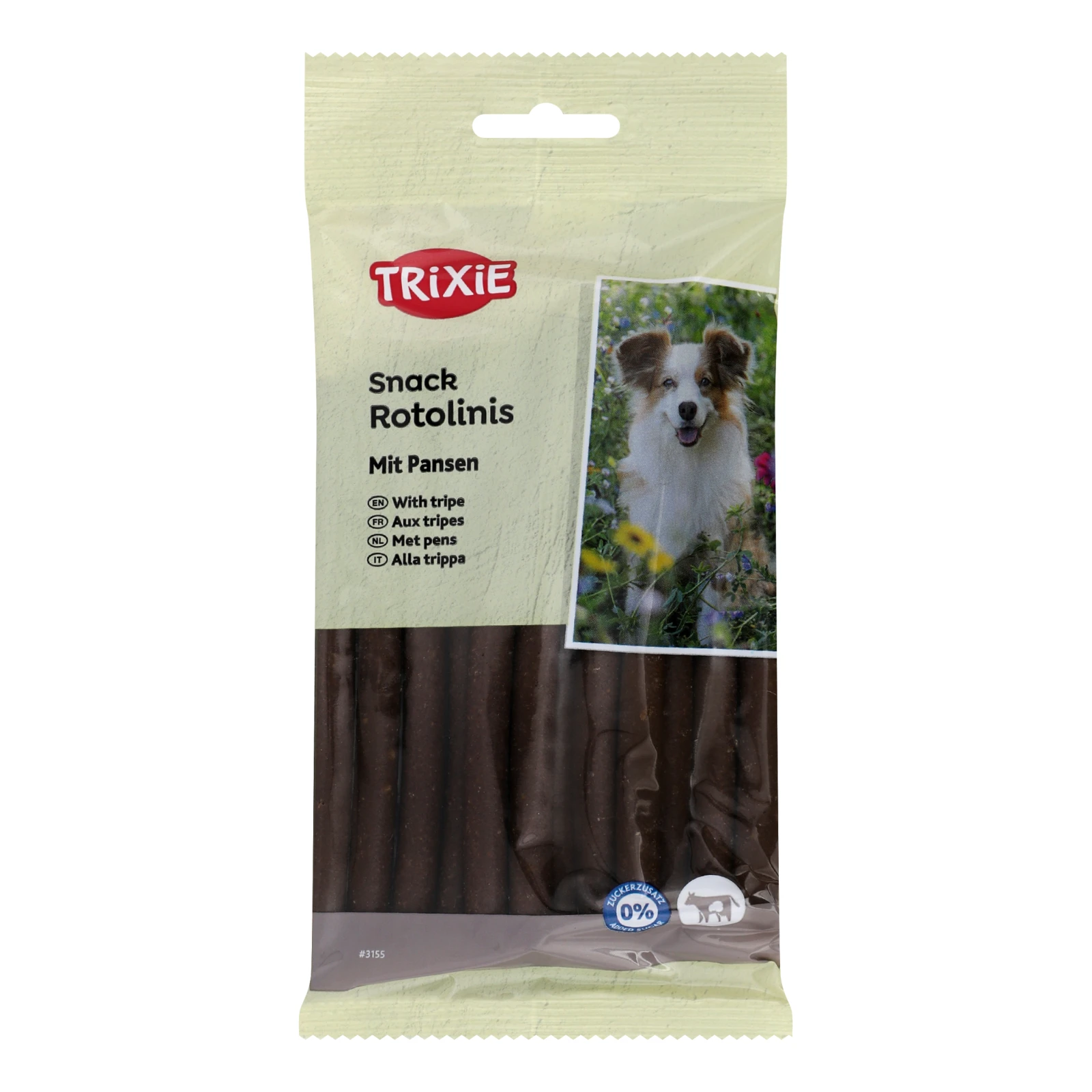 Ласощі Trixie Soft Snack Rotolinis для собак зі шлунком 120г Фото №:1