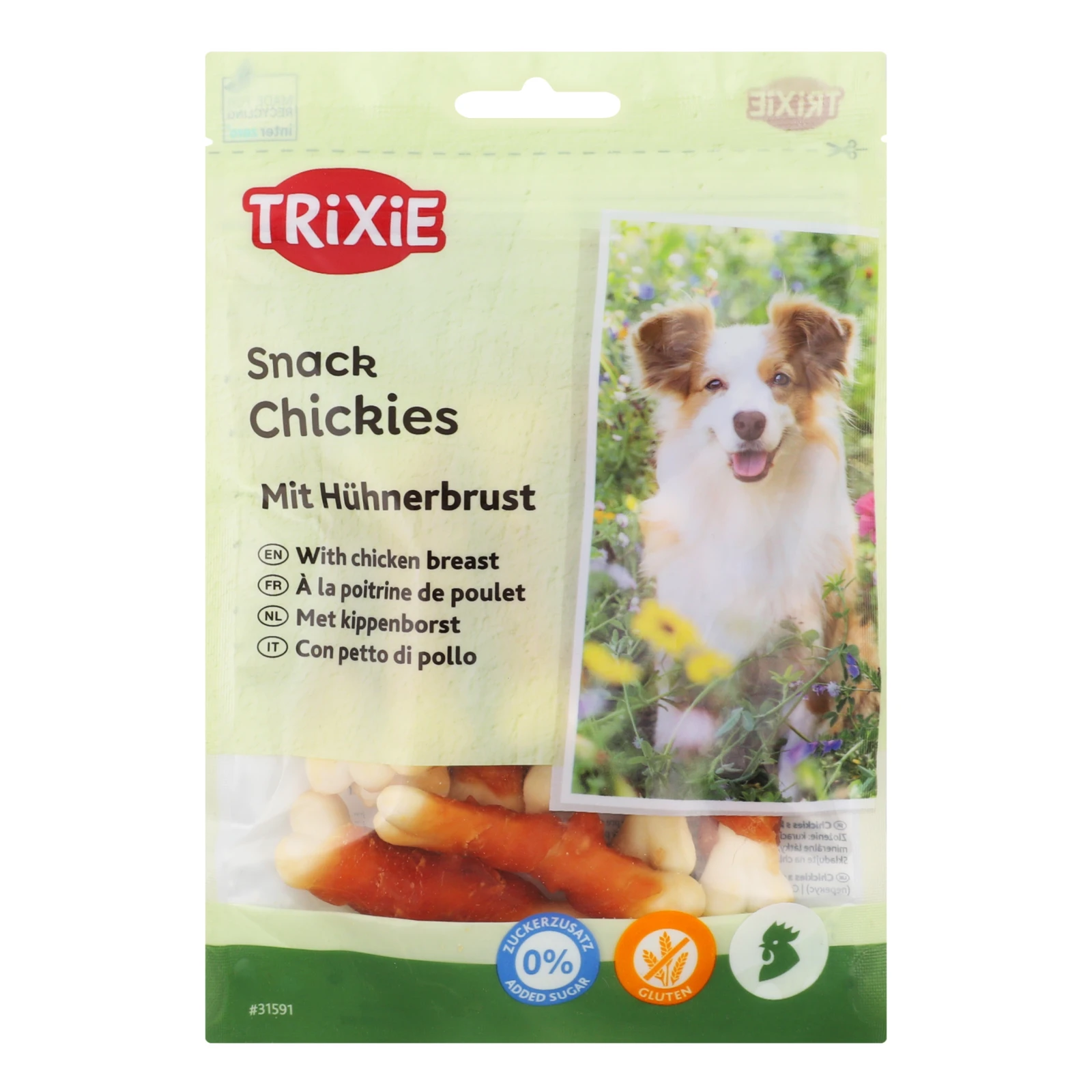 Ласощі Trixie Chickies для собак 100г Фото навігації №:1