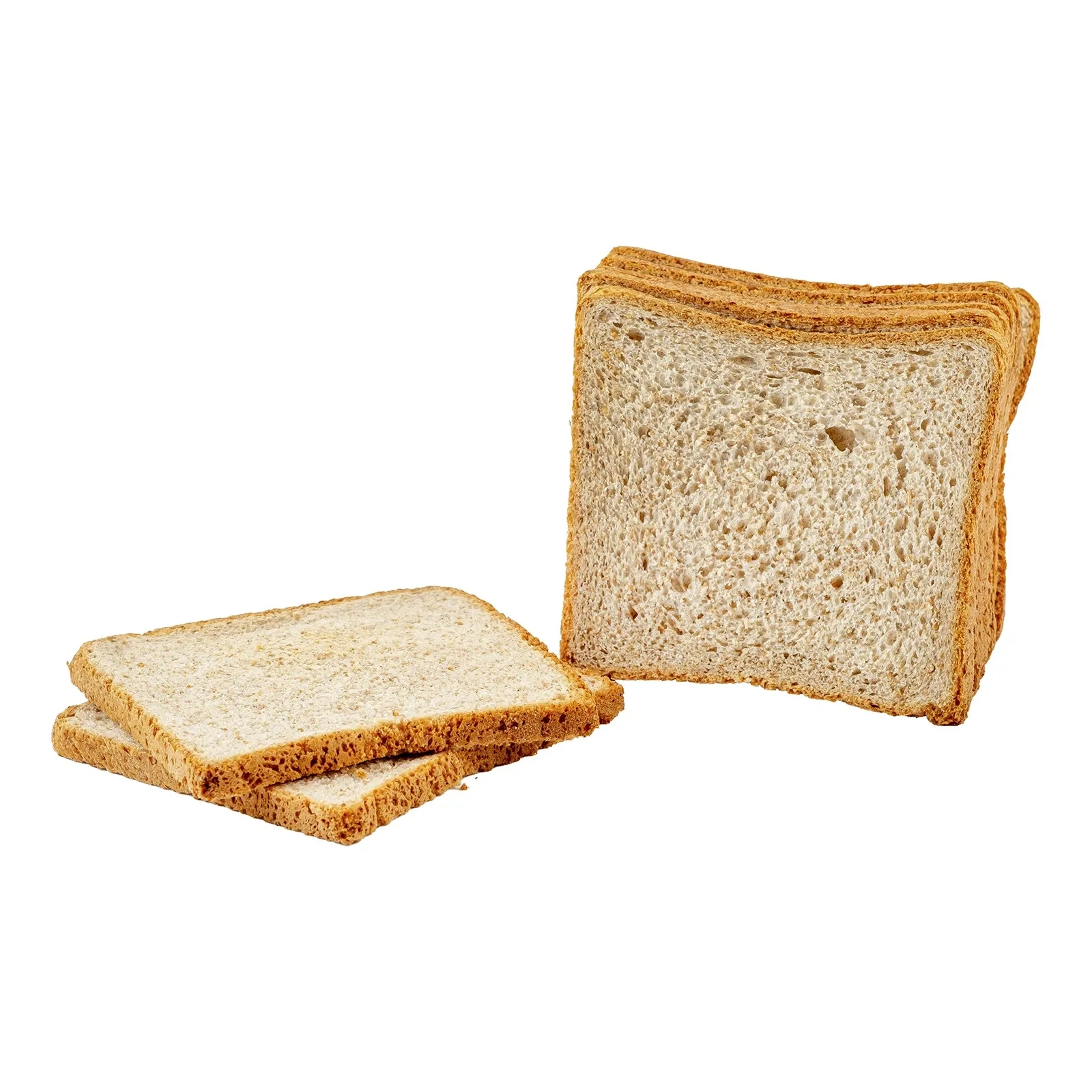 Хліб Горбушка тостовий цільнозерновий з висівками 350г Фото №:1