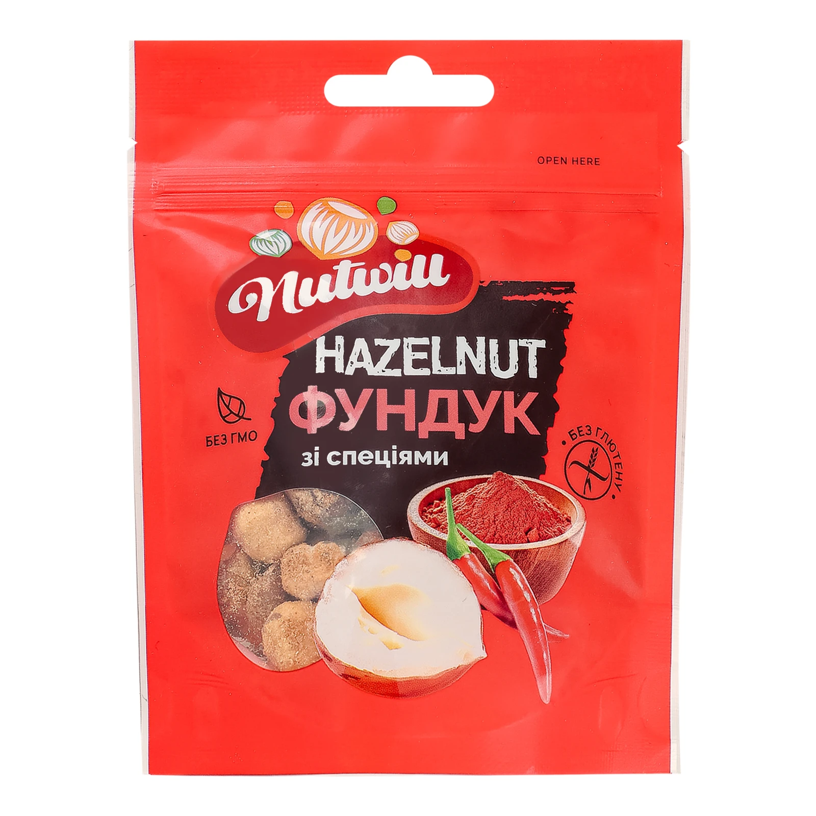 Фундук Nutwill зі спеціями 100г Фото №:1