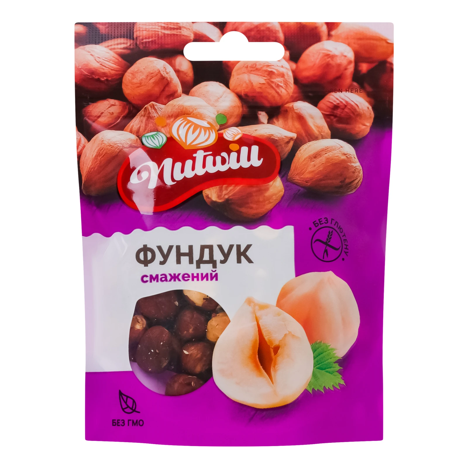 Фундук Nutwill смажений 100г Фото №:1