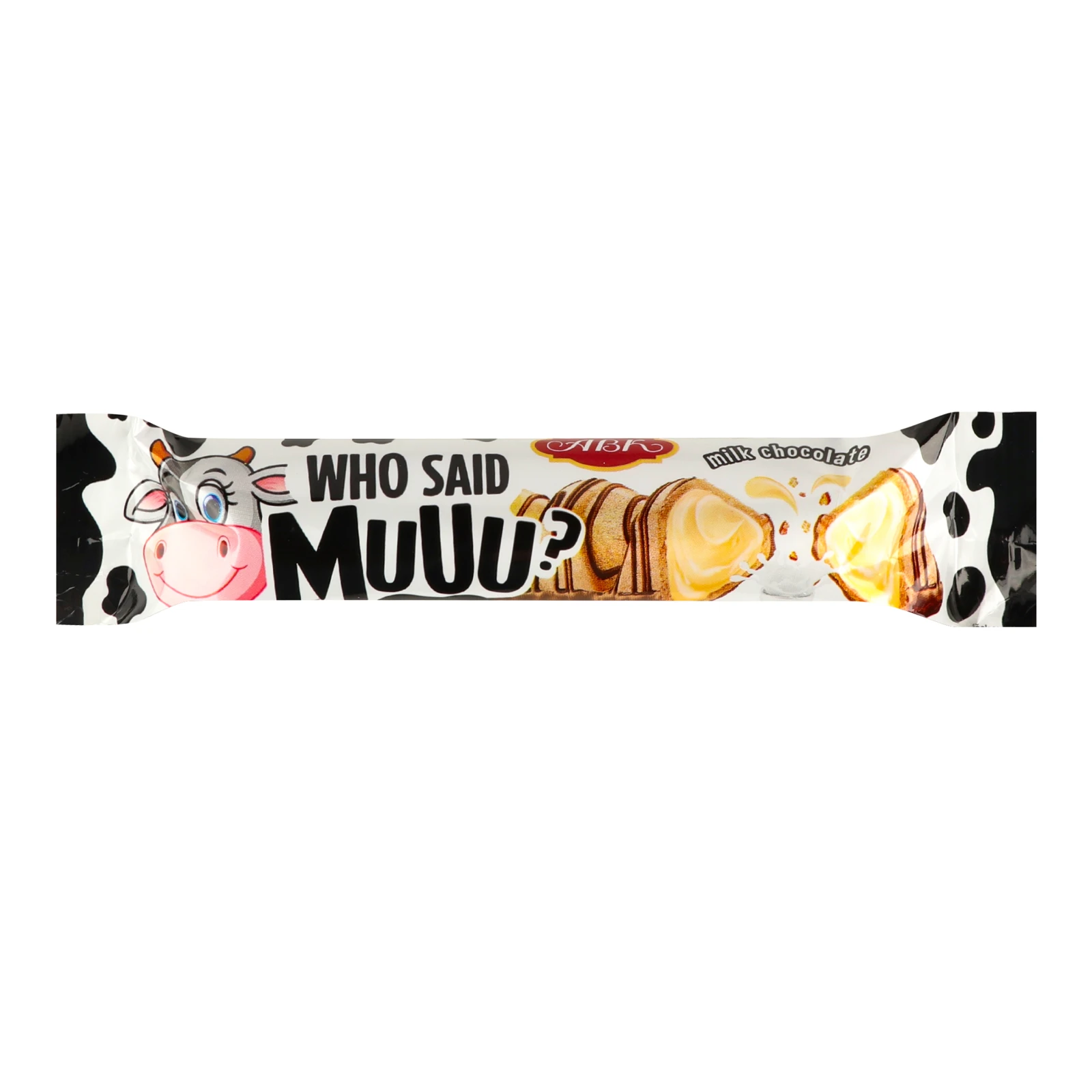 Батончик АВК Who said Muuu? Milk 22г Фото №:1