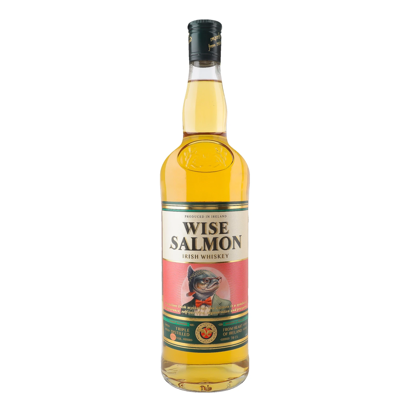 Віскі Wise Salmon ірландське купажоване 43% 0.7л