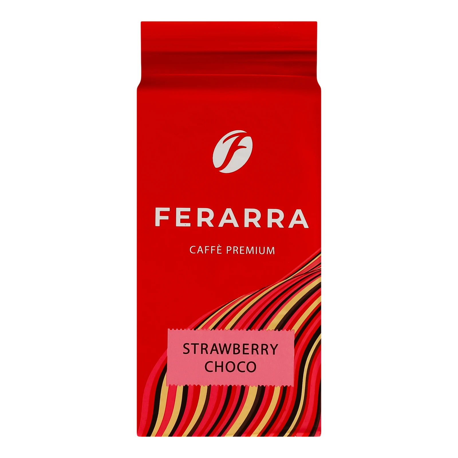 Кава Ferarra Strawberry&Choco натуральна смажена мелена з ароматом суниці, шоколаду та ванілі 250г