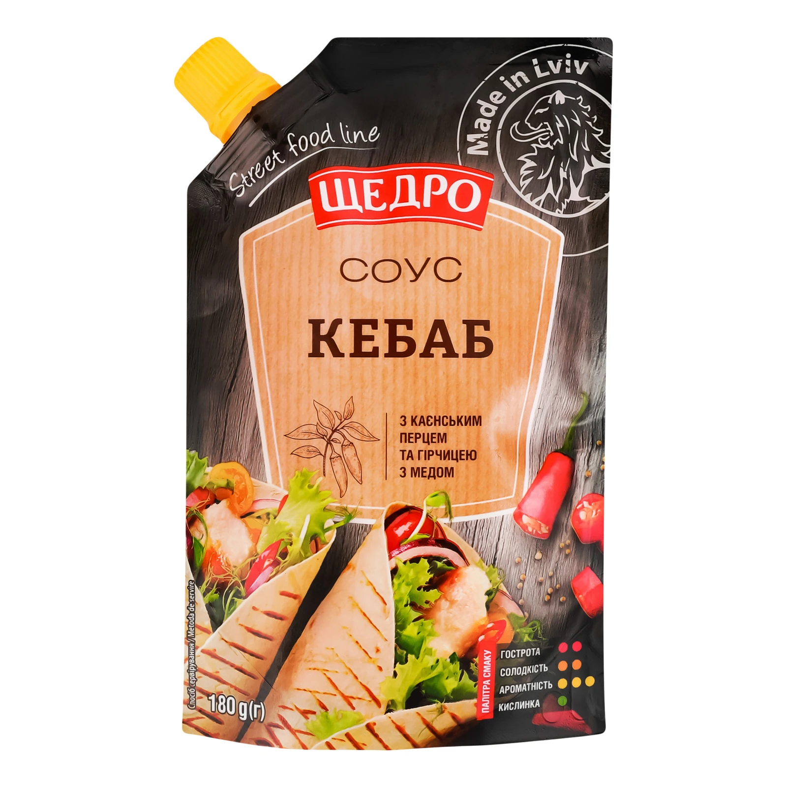 Соус Щедро Кебаб 180г Фото №:1