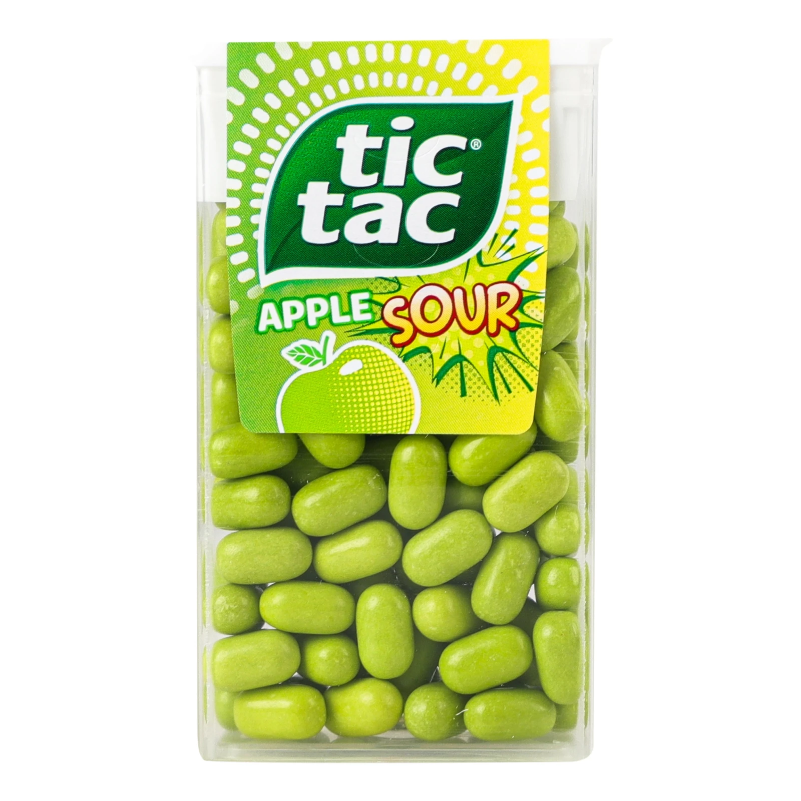 Драже Tic Tac Apple Sour зі смаком кислого яблука 54г Фото навігації №:1