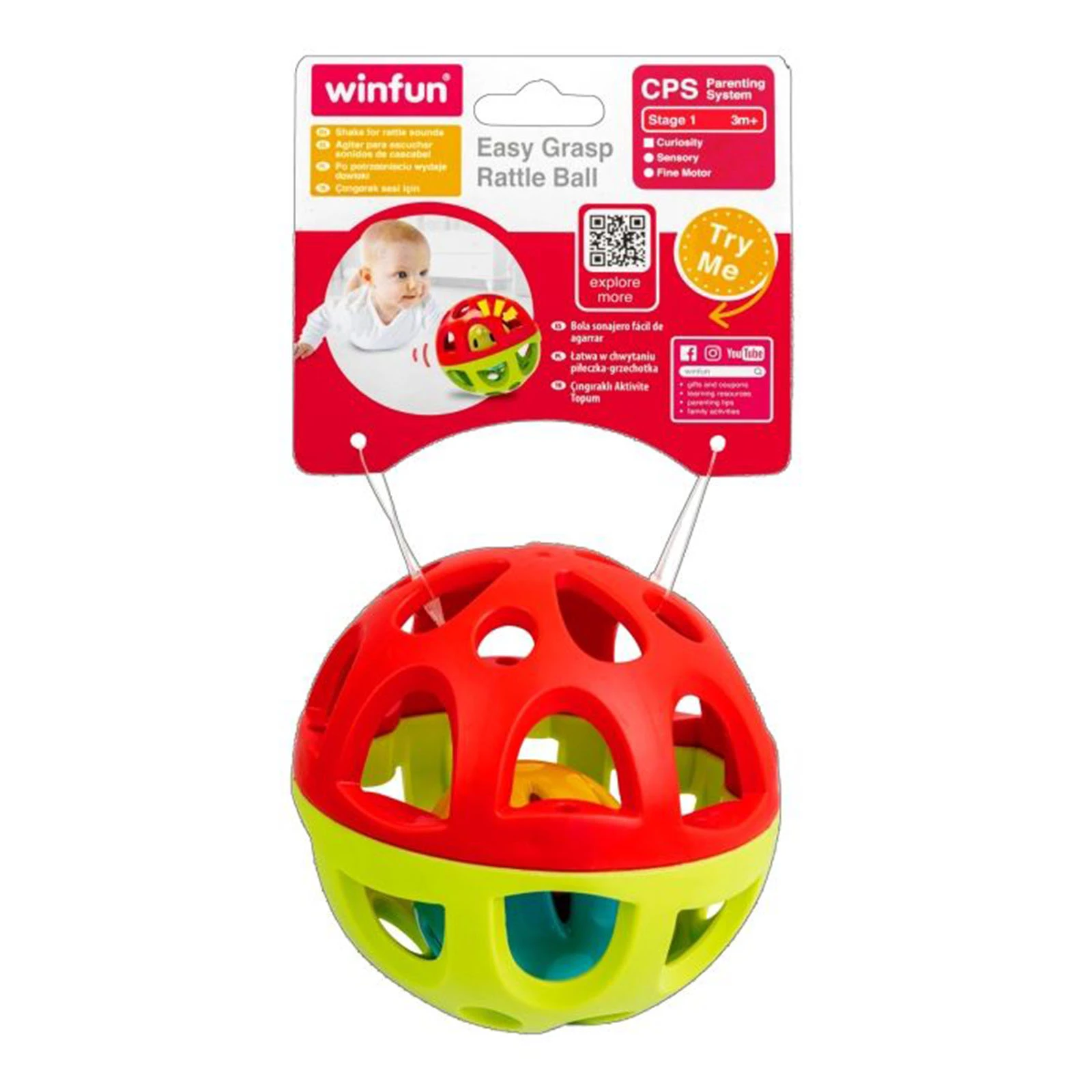 Брязкальце WinFun куля в кулі 0779-NI Фото №:2