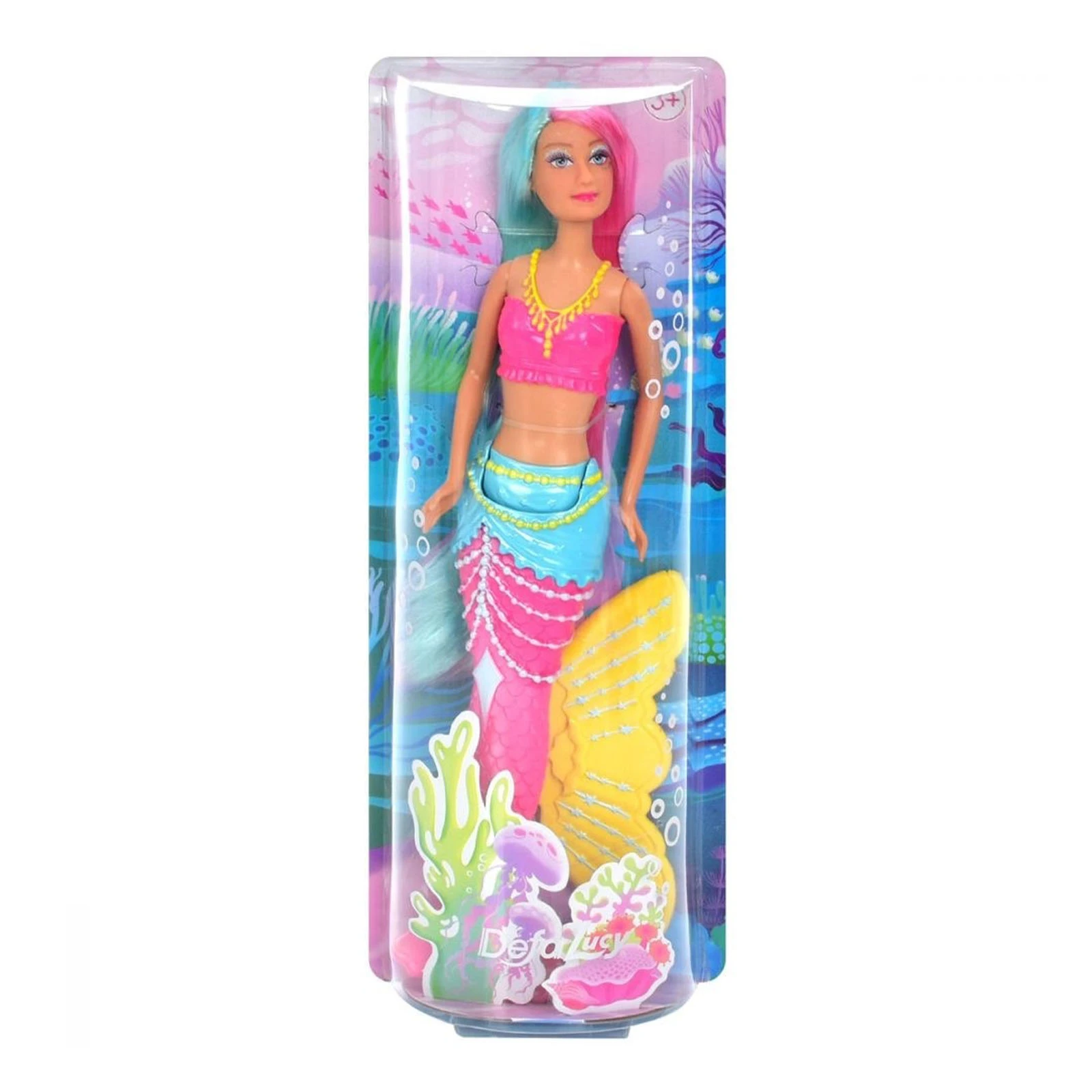 Лялька Defa русалка 8483 4види Фото №:1