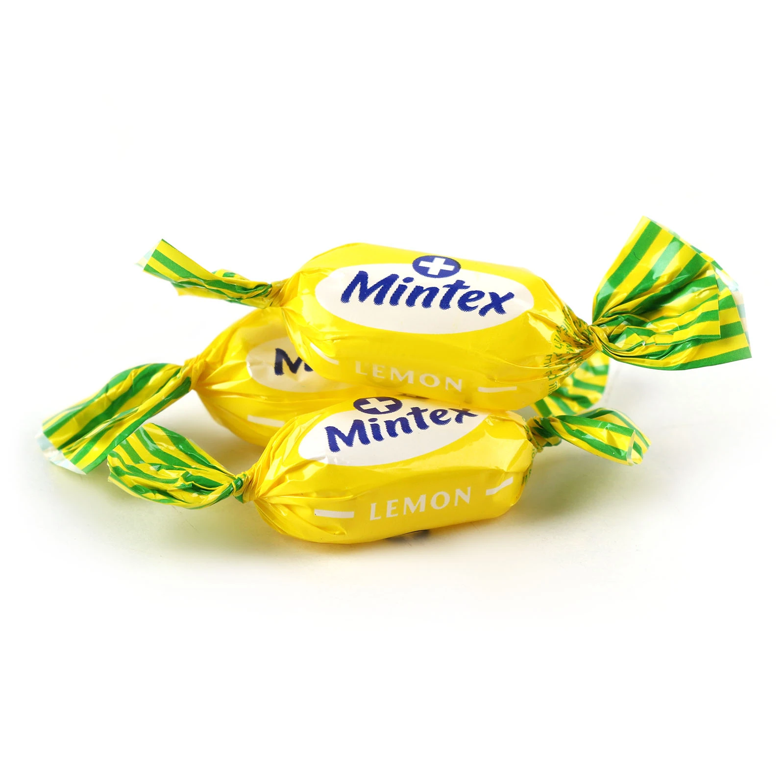 Цукерки Roshen карамель Mintex+ Lemon зі смаком лимону та ментолу