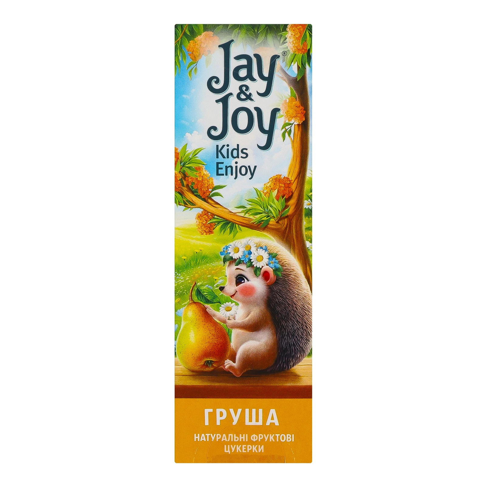 Цукерки фруктові Jay&Joy Груша натуральні 32г Фото №:1