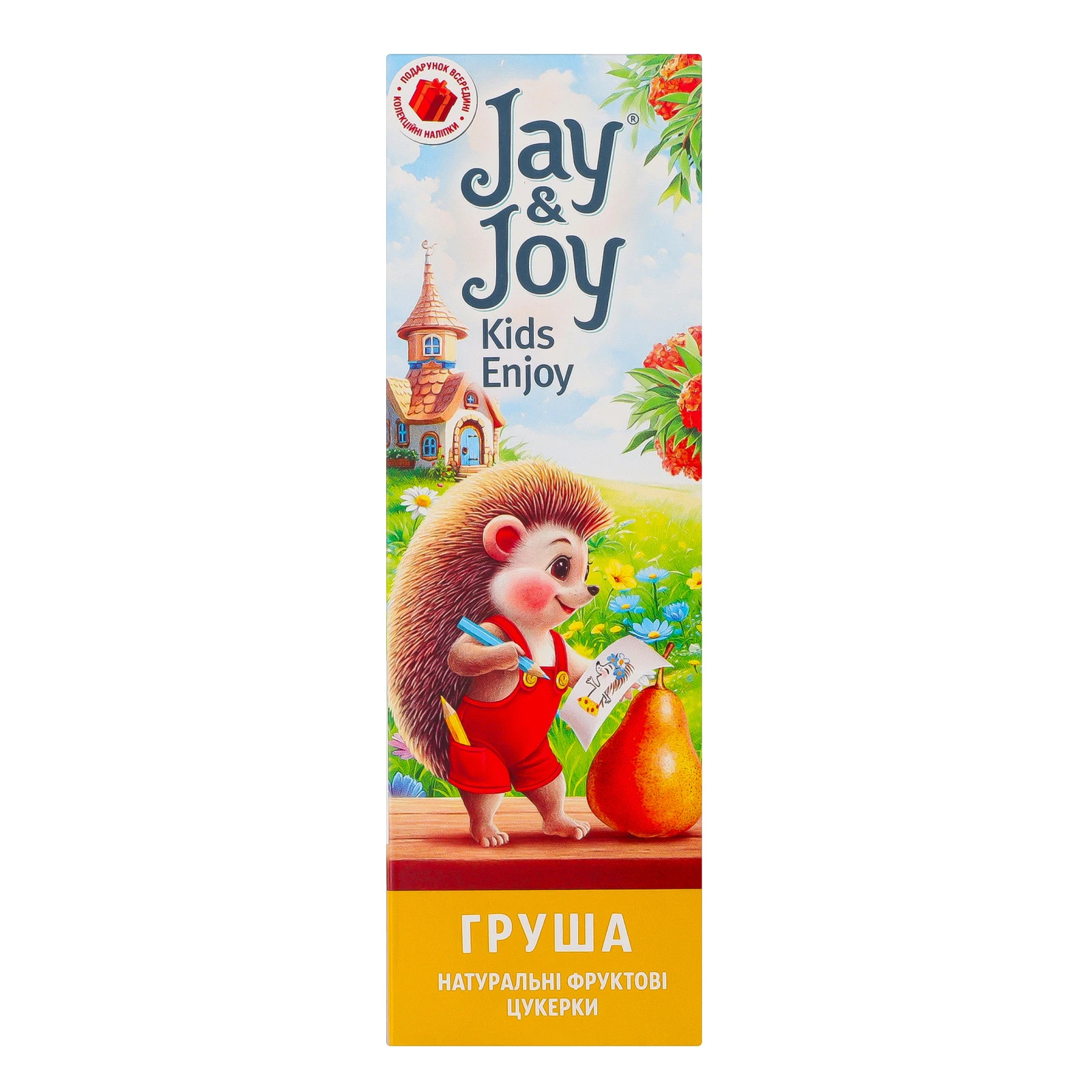 Цукерки фруктові Jay&Joy Груша натуральні 32г Фото №:1