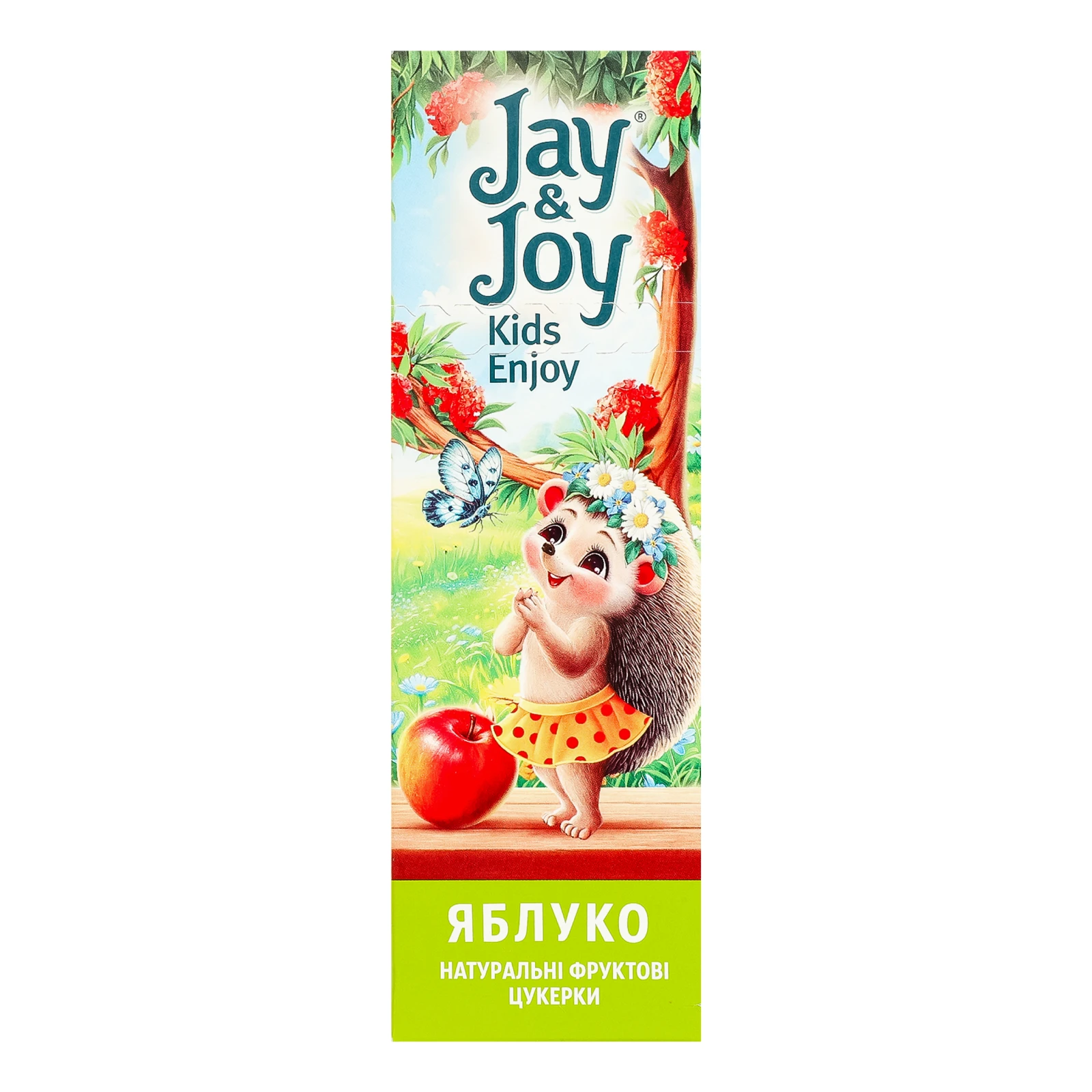 Цукерки Jay&Joy фруктові пастила натуральна Яблуко 32г Фото №:2