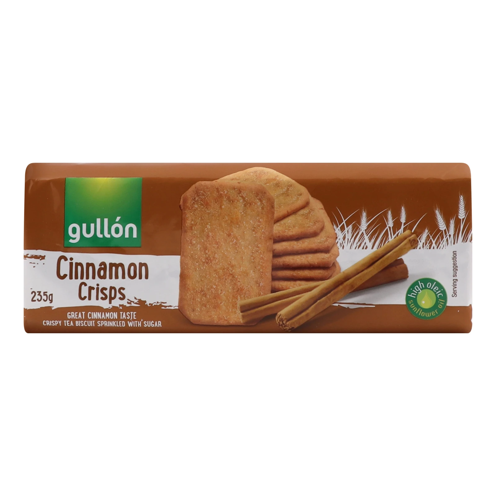 Печиво Gullon Cinnamon crisps 235г Фото №:1