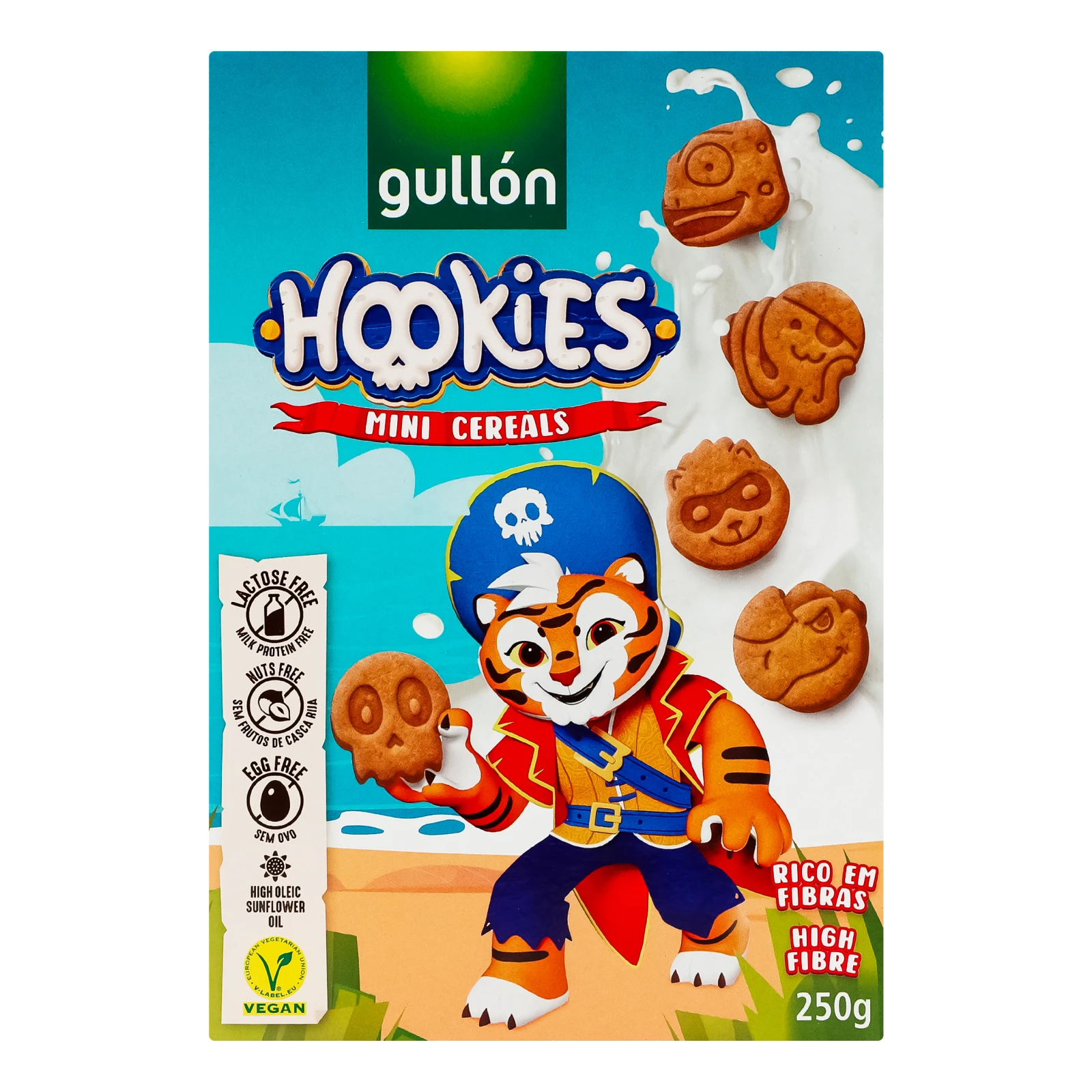 Печиво Gullon Hookies Mini 250г Фото №:2