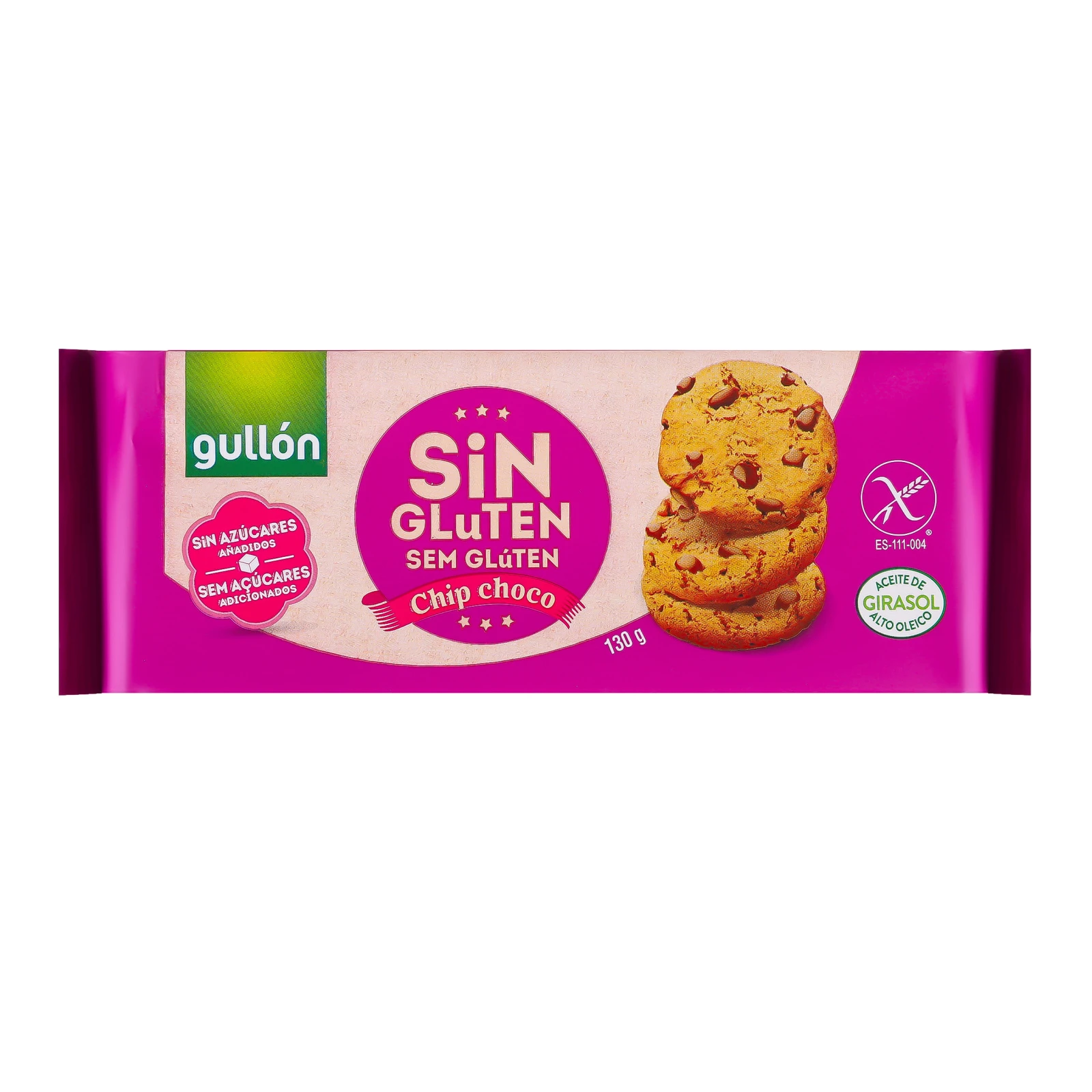 Печиво Gullon з шоколадом безглютенове 130г Фото №:1
